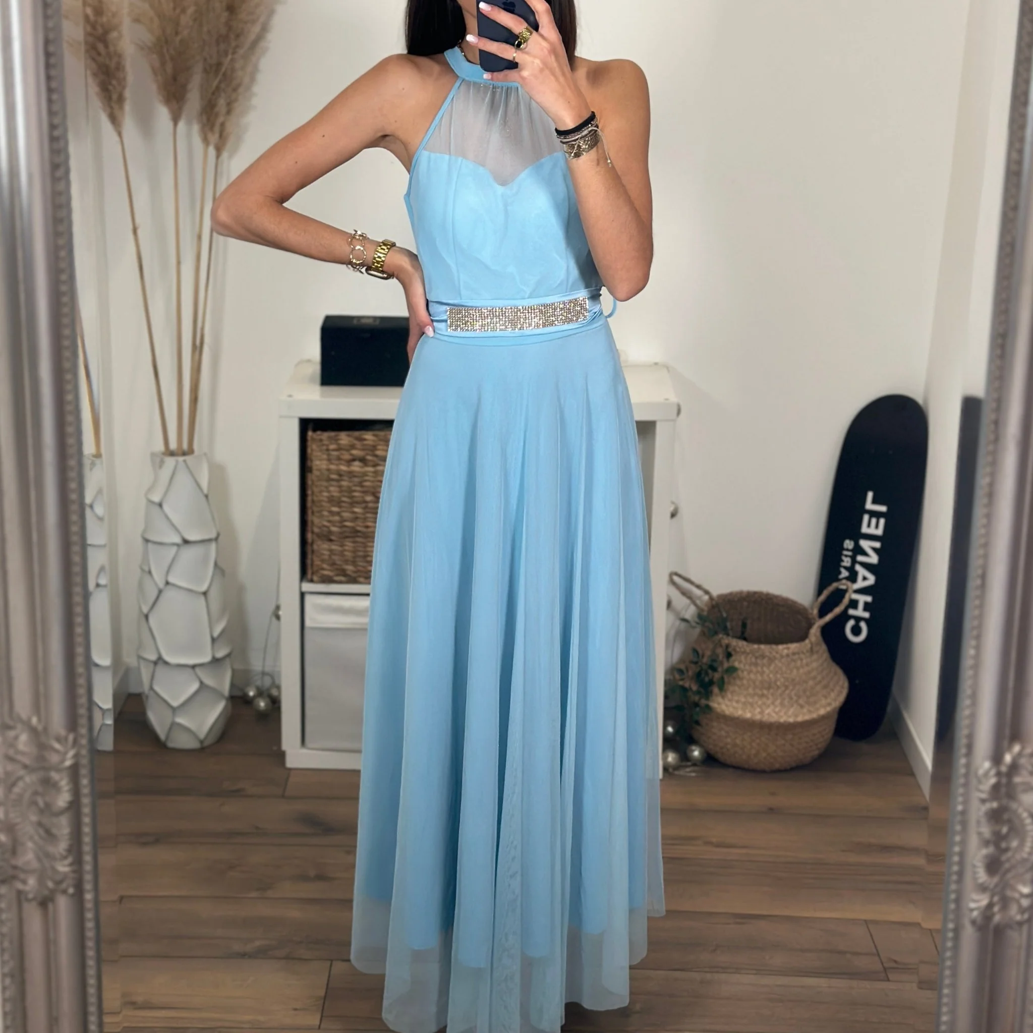 ROBE BLEU CIEL AMELIA - Image 3
