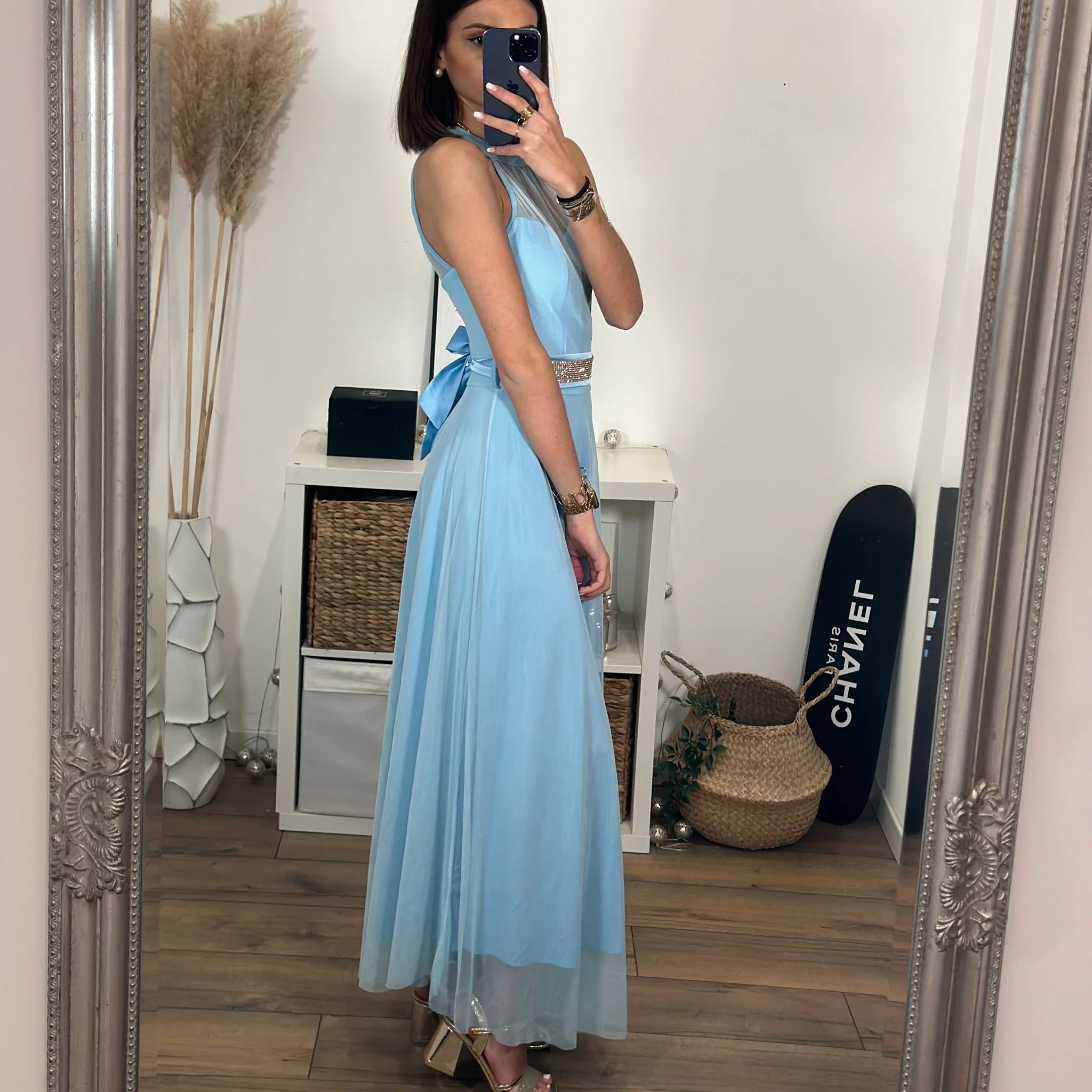ROBE BLEU CIEL AMELIA - Image 4