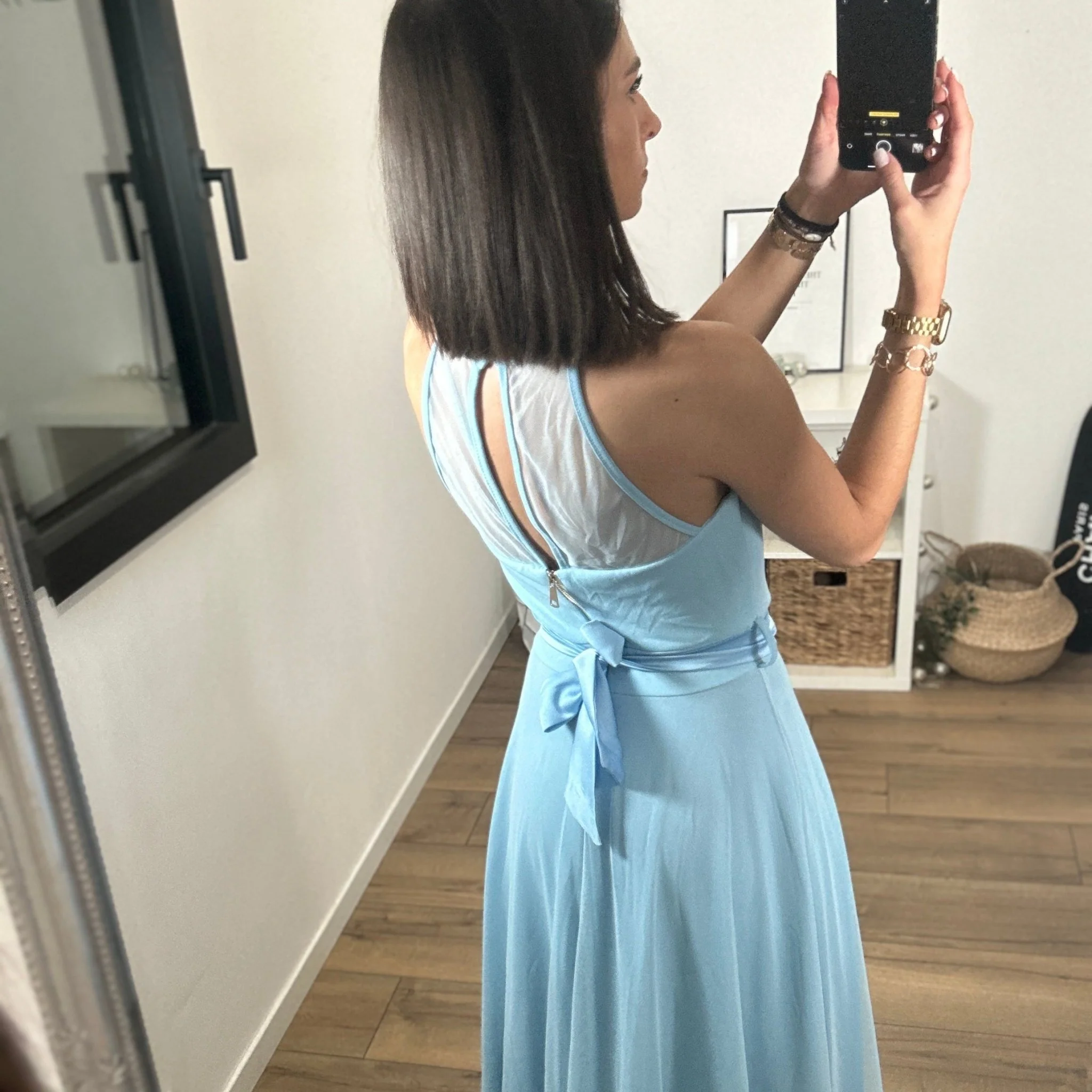 ROBE BLEU CIEL AMELIA - Image 5