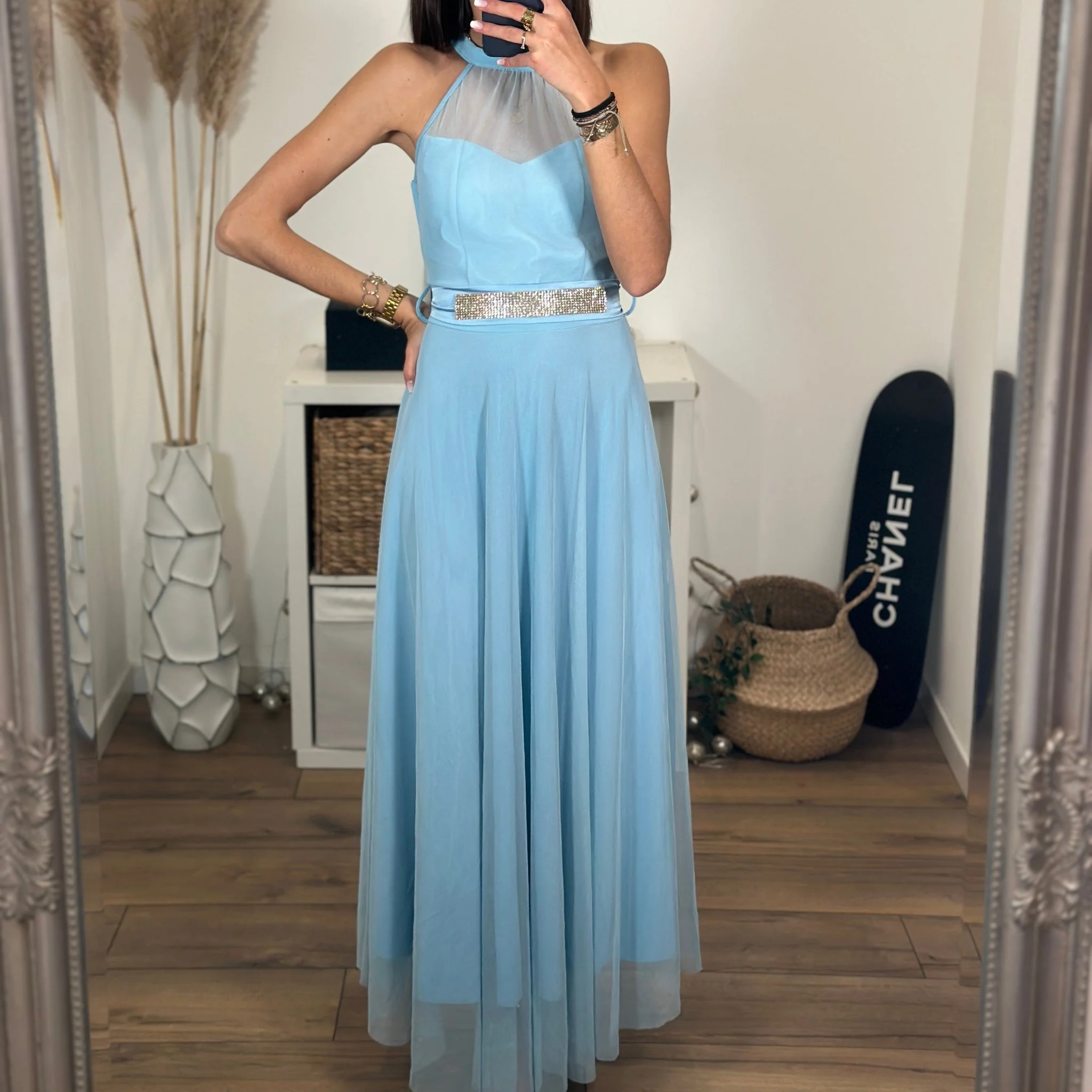 ROBE BLEU CIEL AMELIA - Image 6