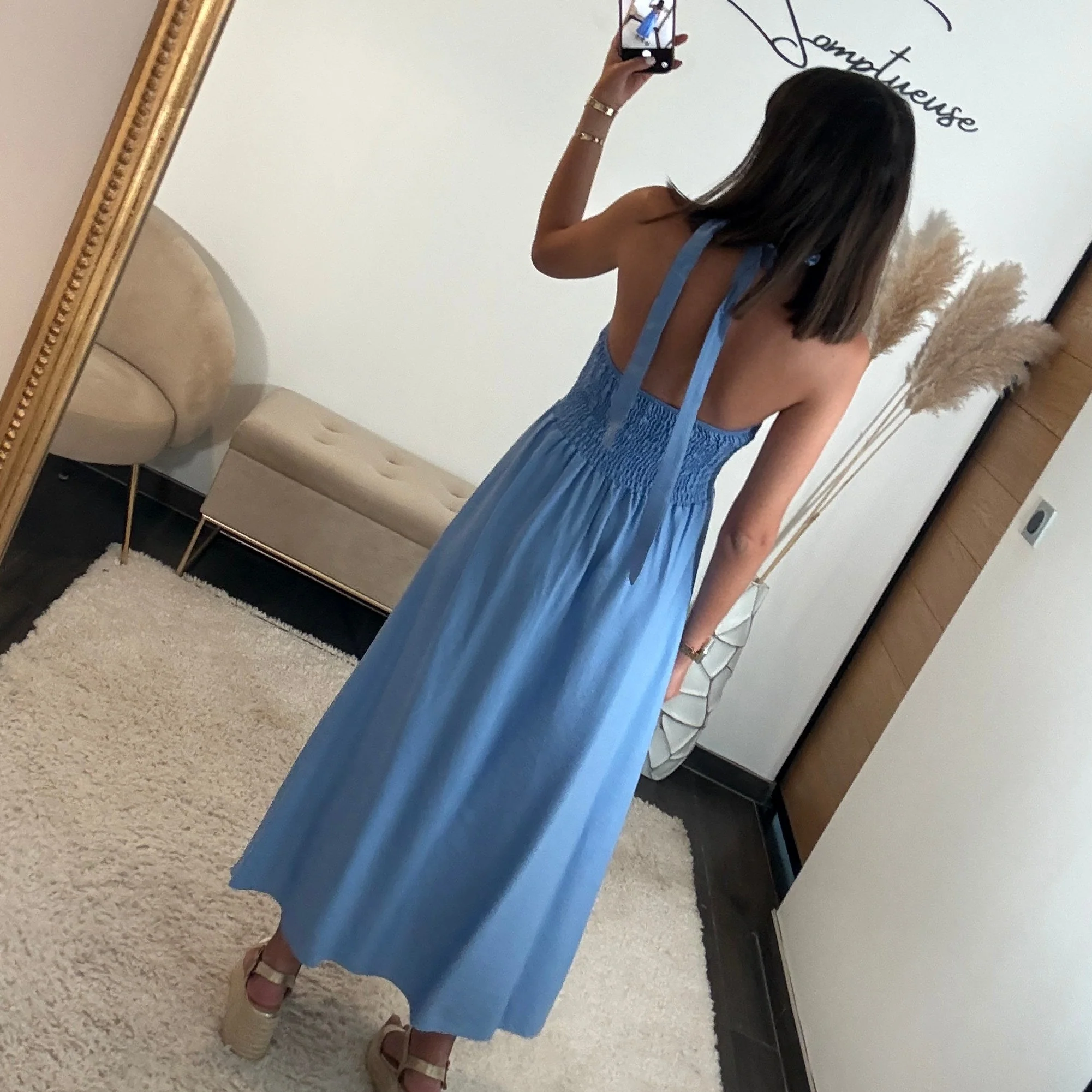 ROBE BLEU CORRINA - Image 5