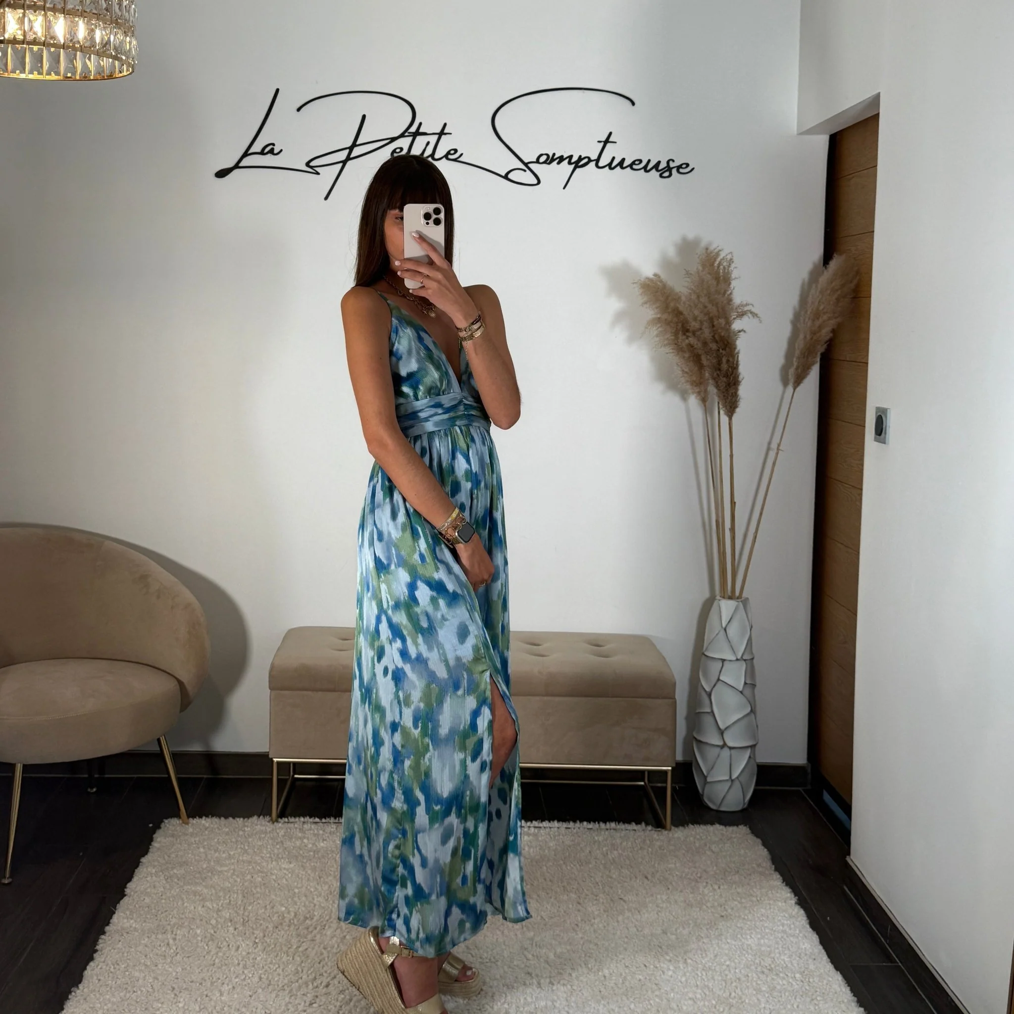 ROBE BLEU NOEMIE - Image 2