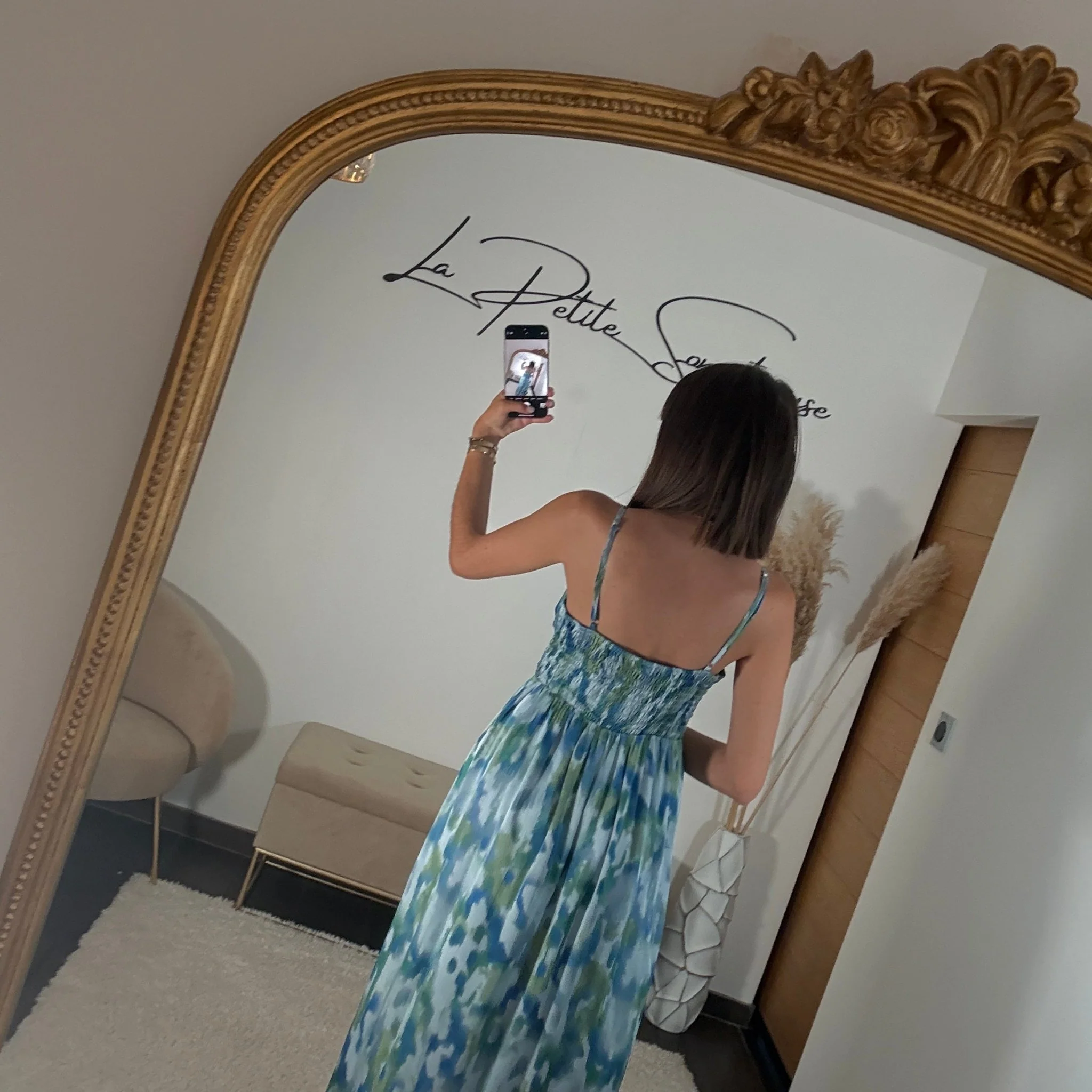 ROBE BLEU NOEMIE - Image 4