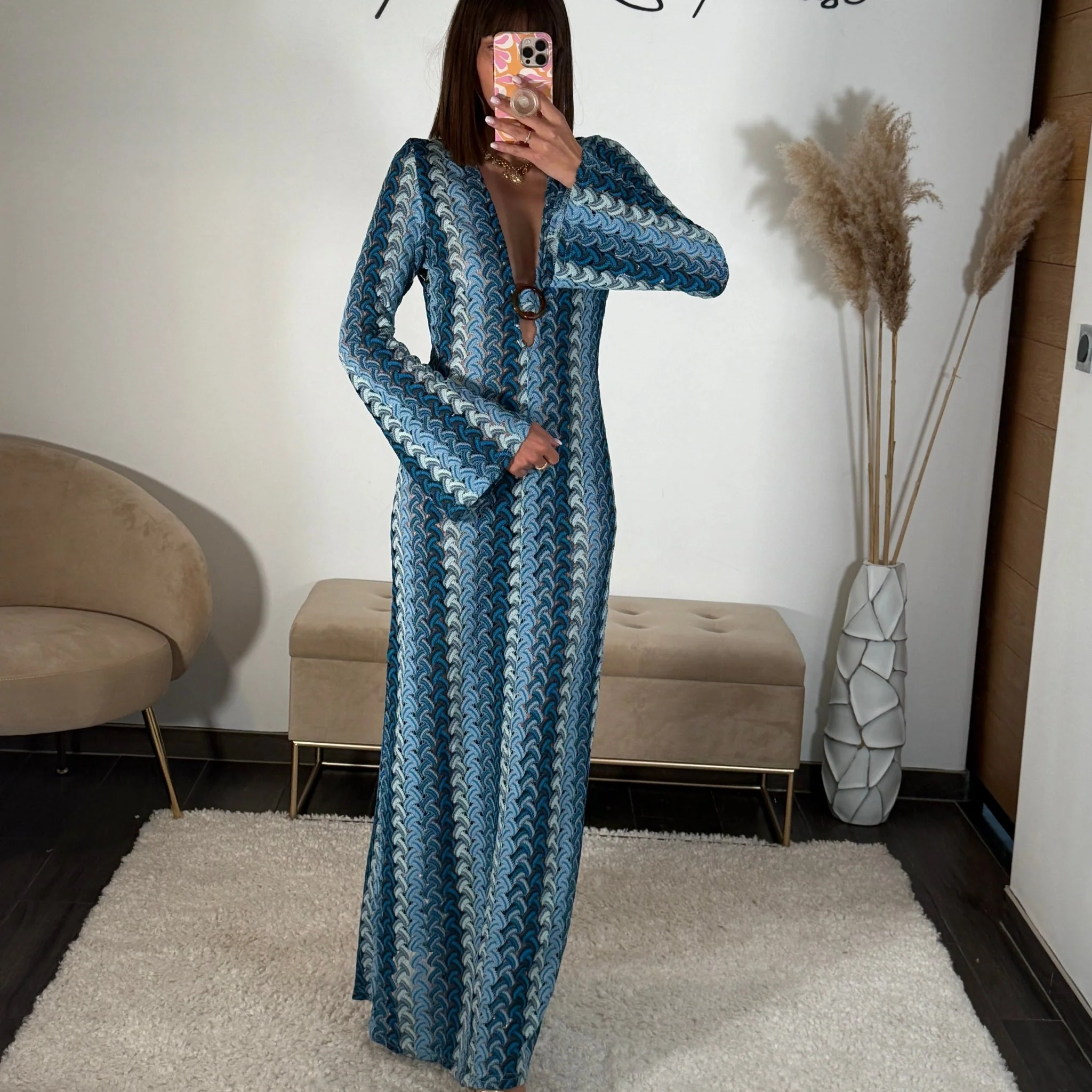 ROBE BLEU PLAYA