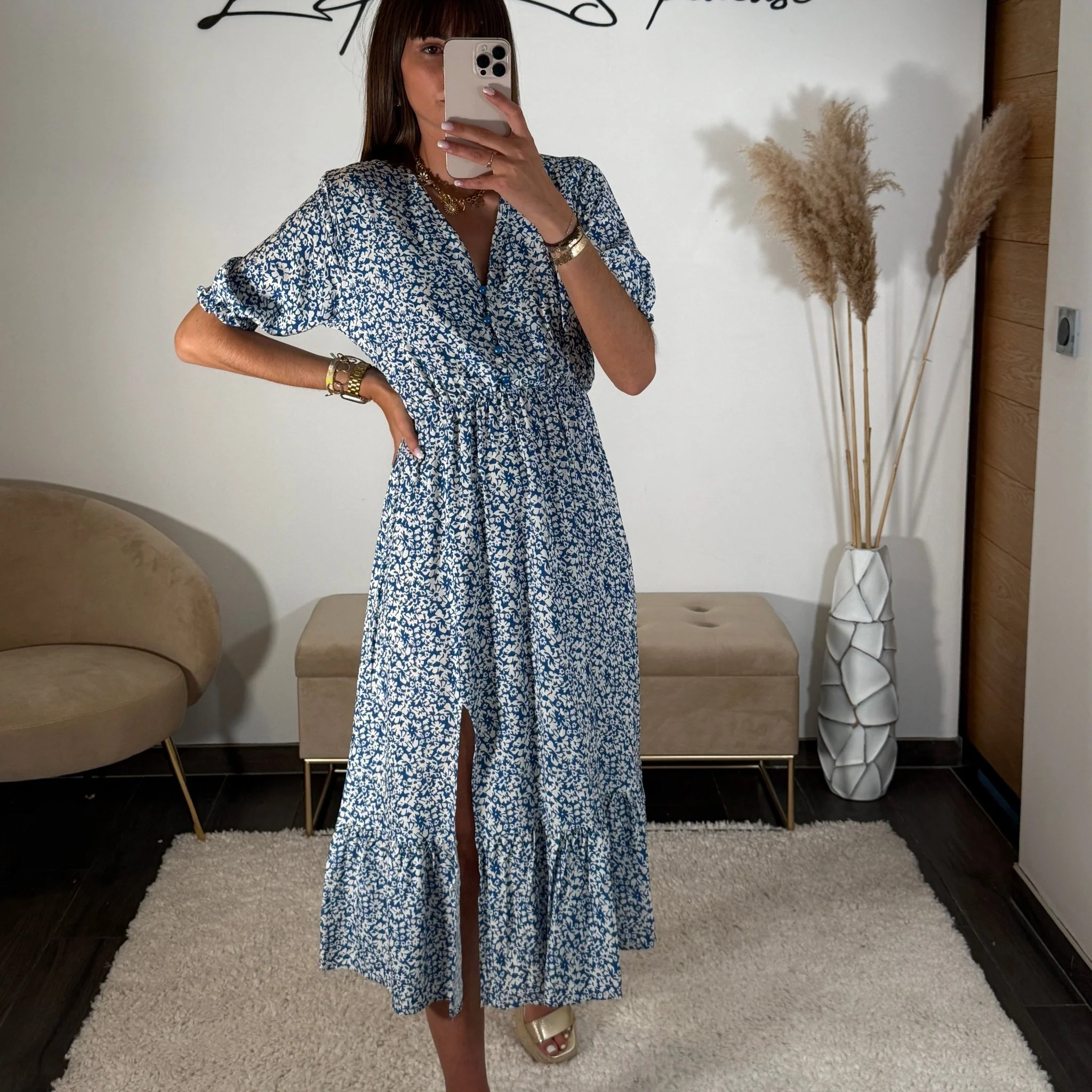 ROBE BLEUE STELLA