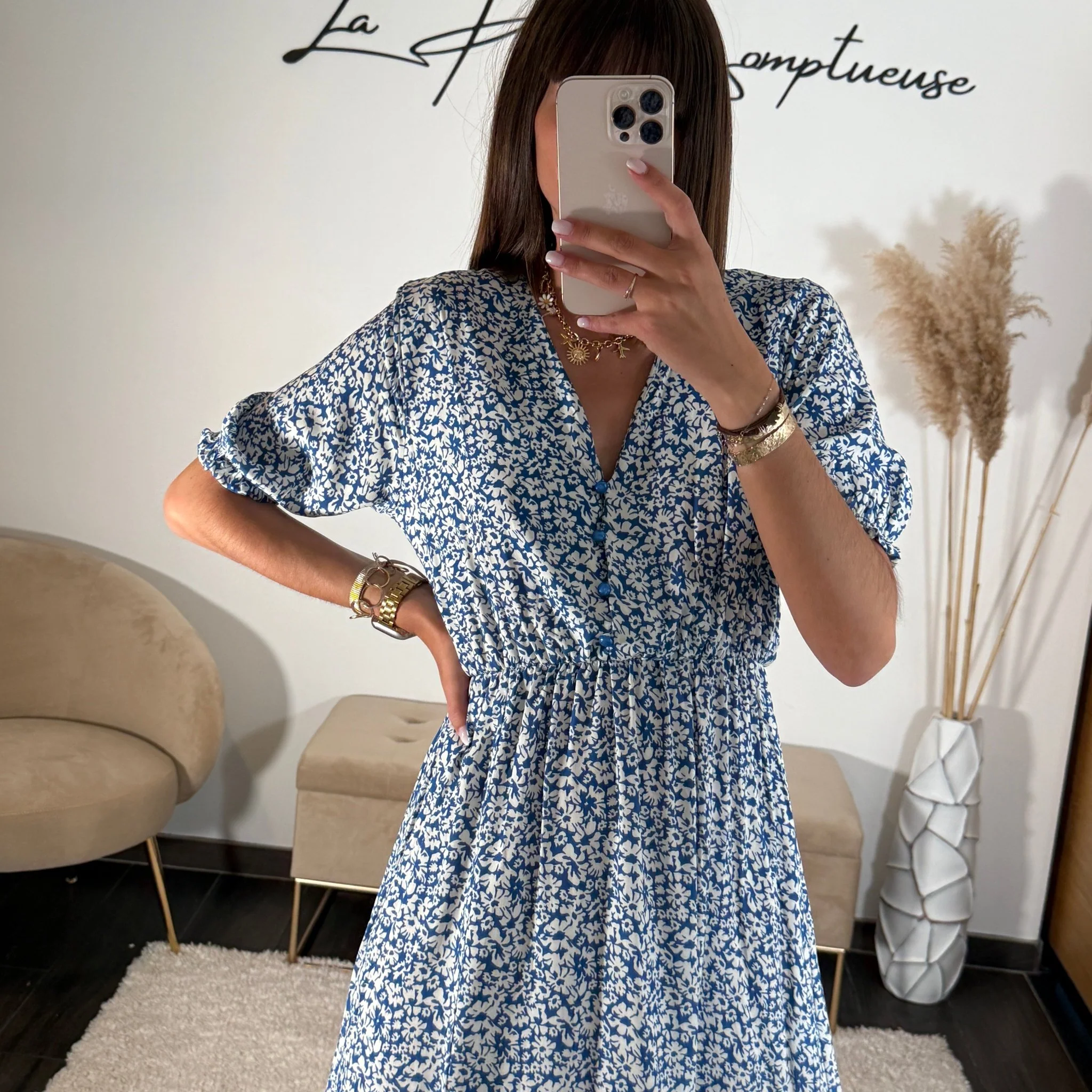 ROBE BLEUE STELLA - Image 2