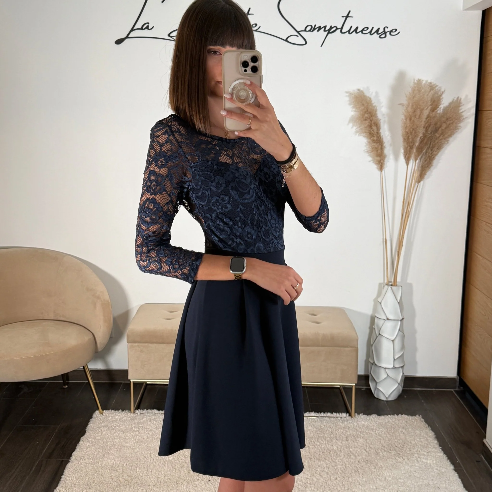 ROBE BLEUE ANGELA - Image 3
