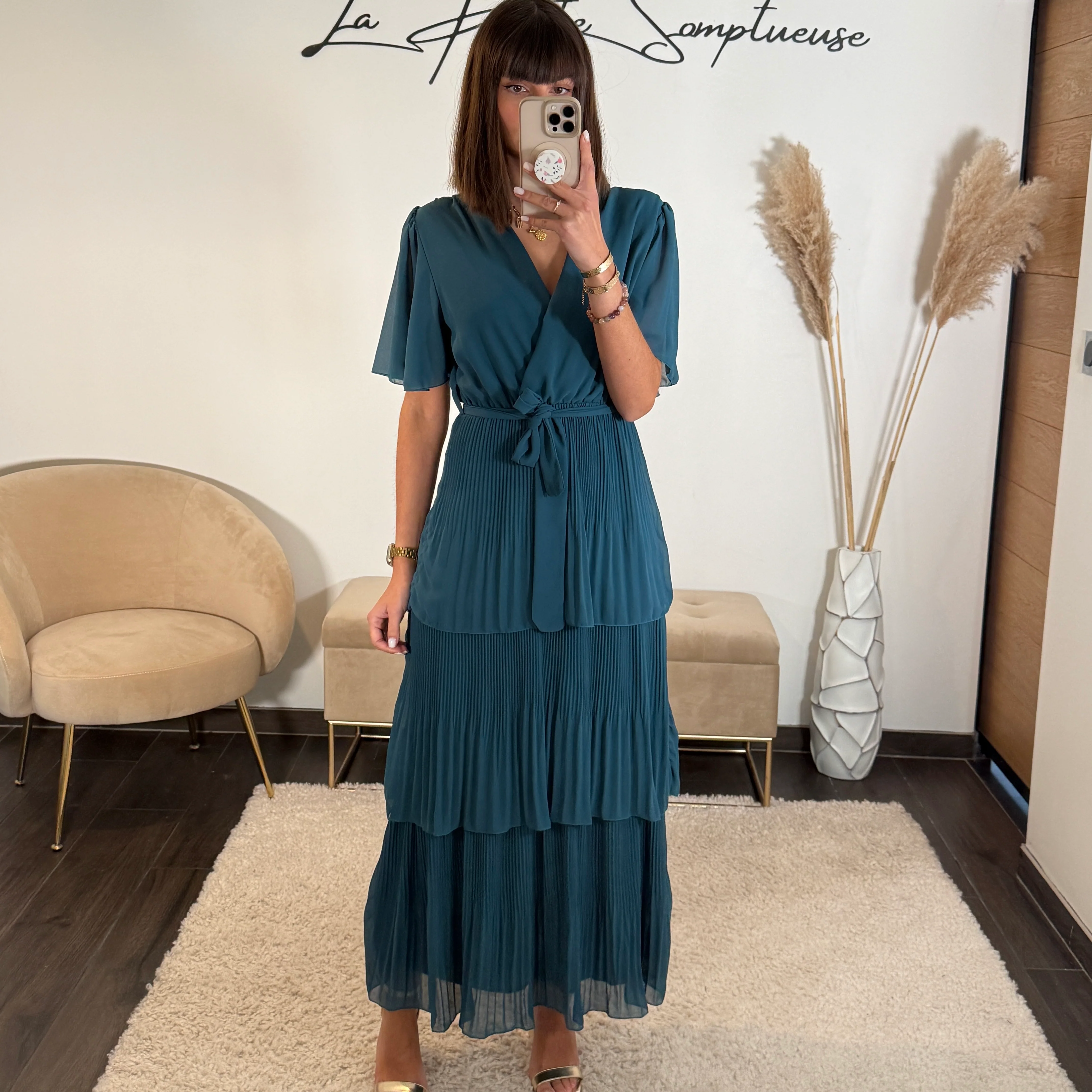 ROBE BLEUE APPOLINE