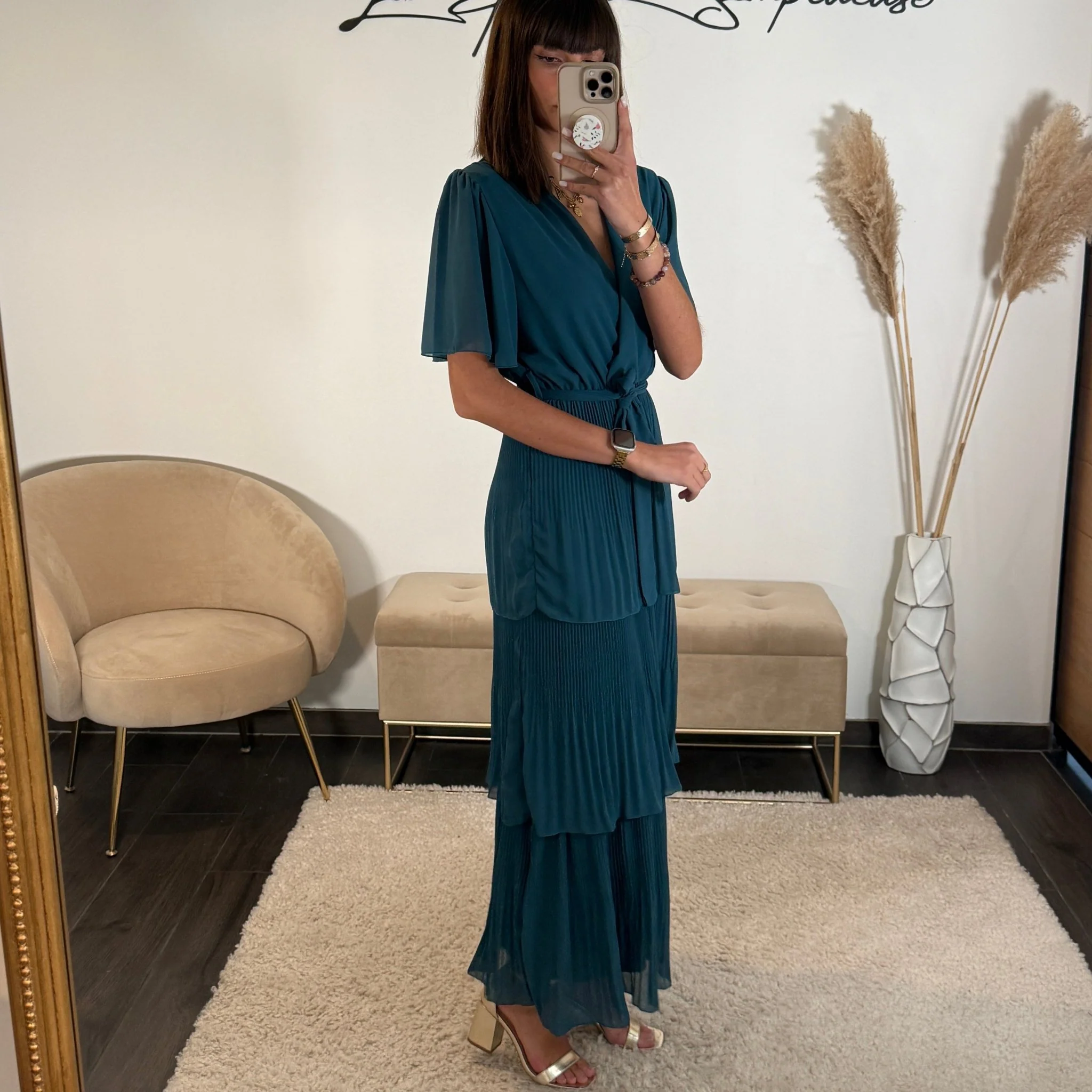 ROBE BLEUE APPOLINE - Image 2