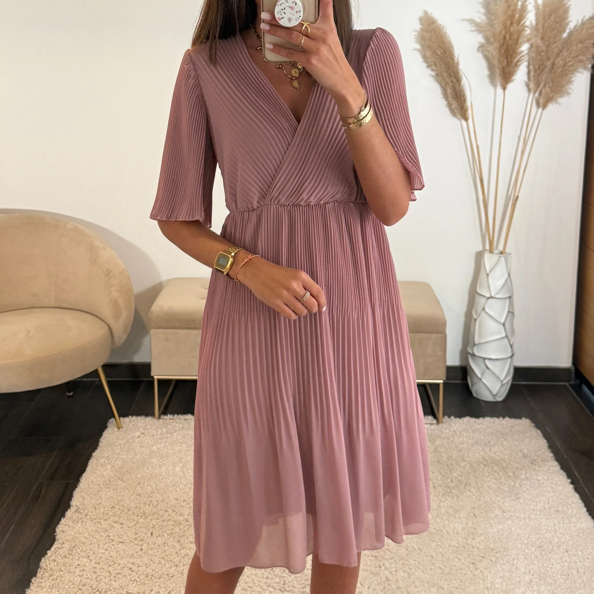 ROBE BLUSH HILONA