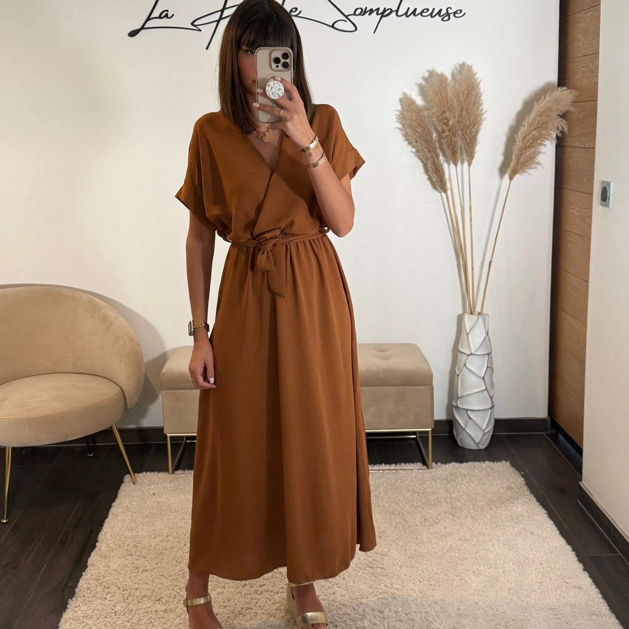 ROBE CAMEL CHLOE