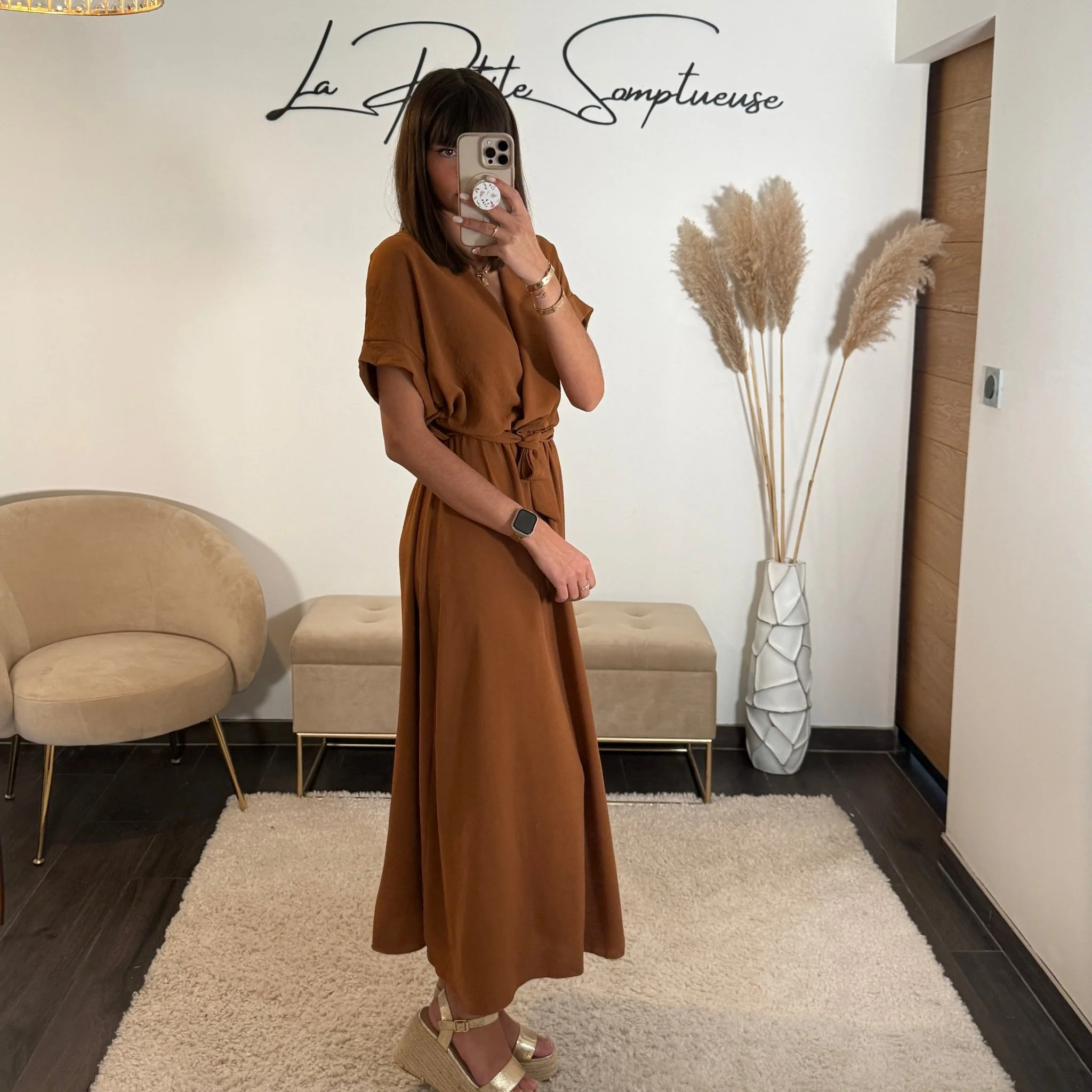 ROBE CAMEL CHLOE - Image 2