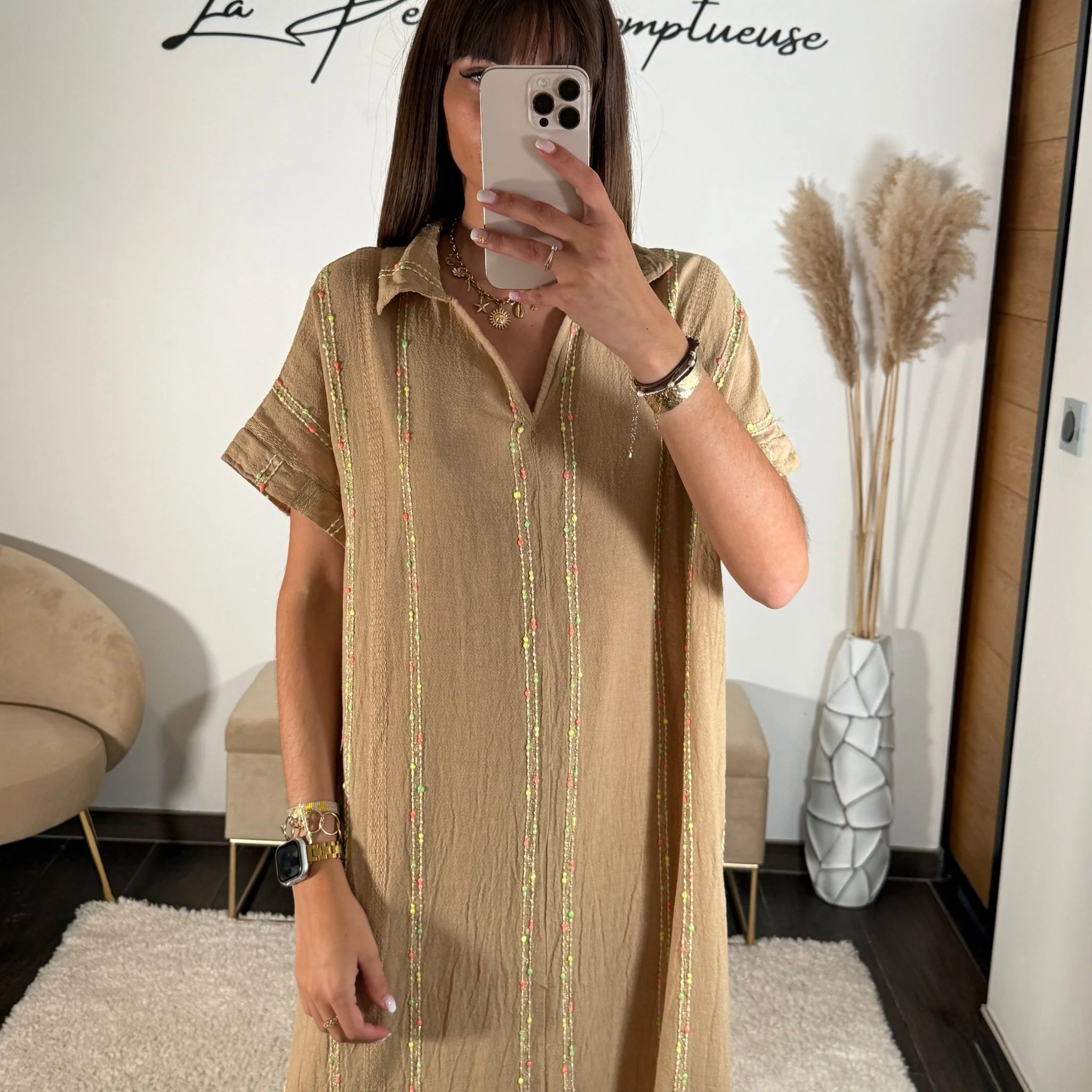 ROBE CAMEL LIN EZIA - Image 3