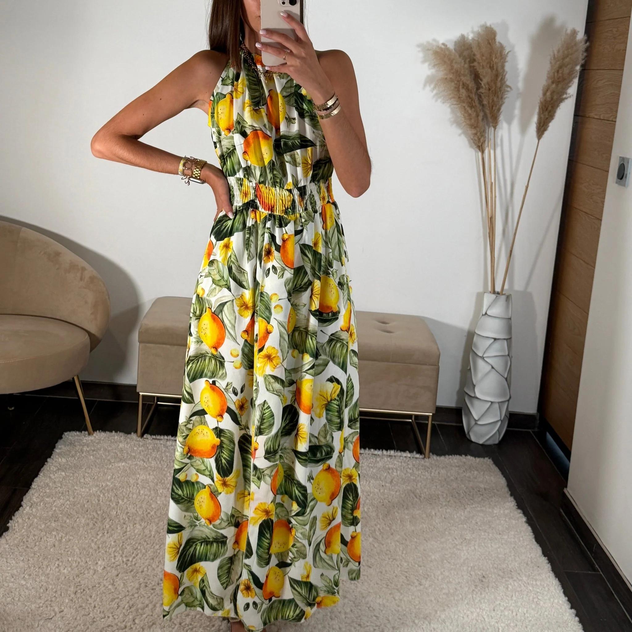 ROBE CITRON LANA