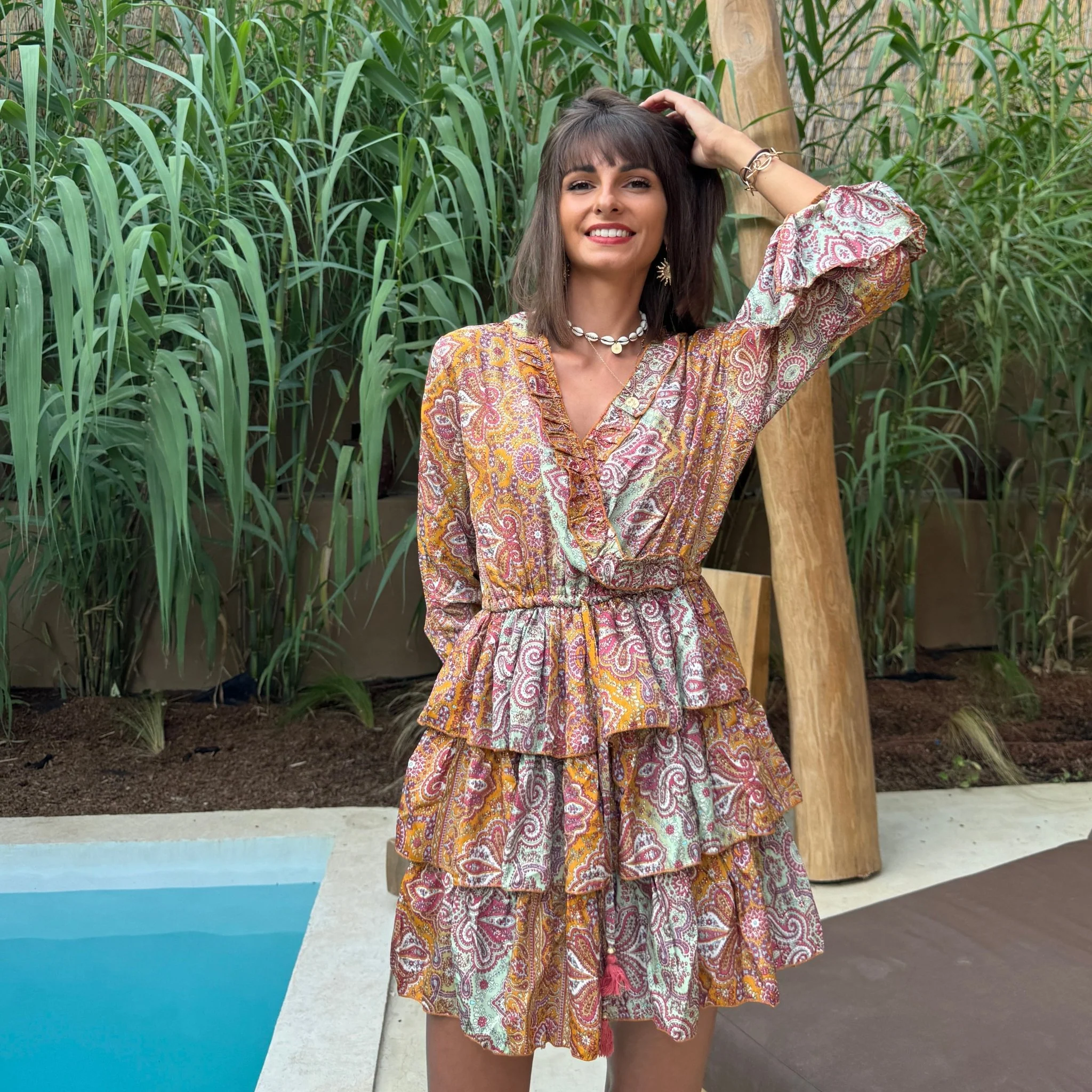 ROBE COURTE IMPRIME DAYNA