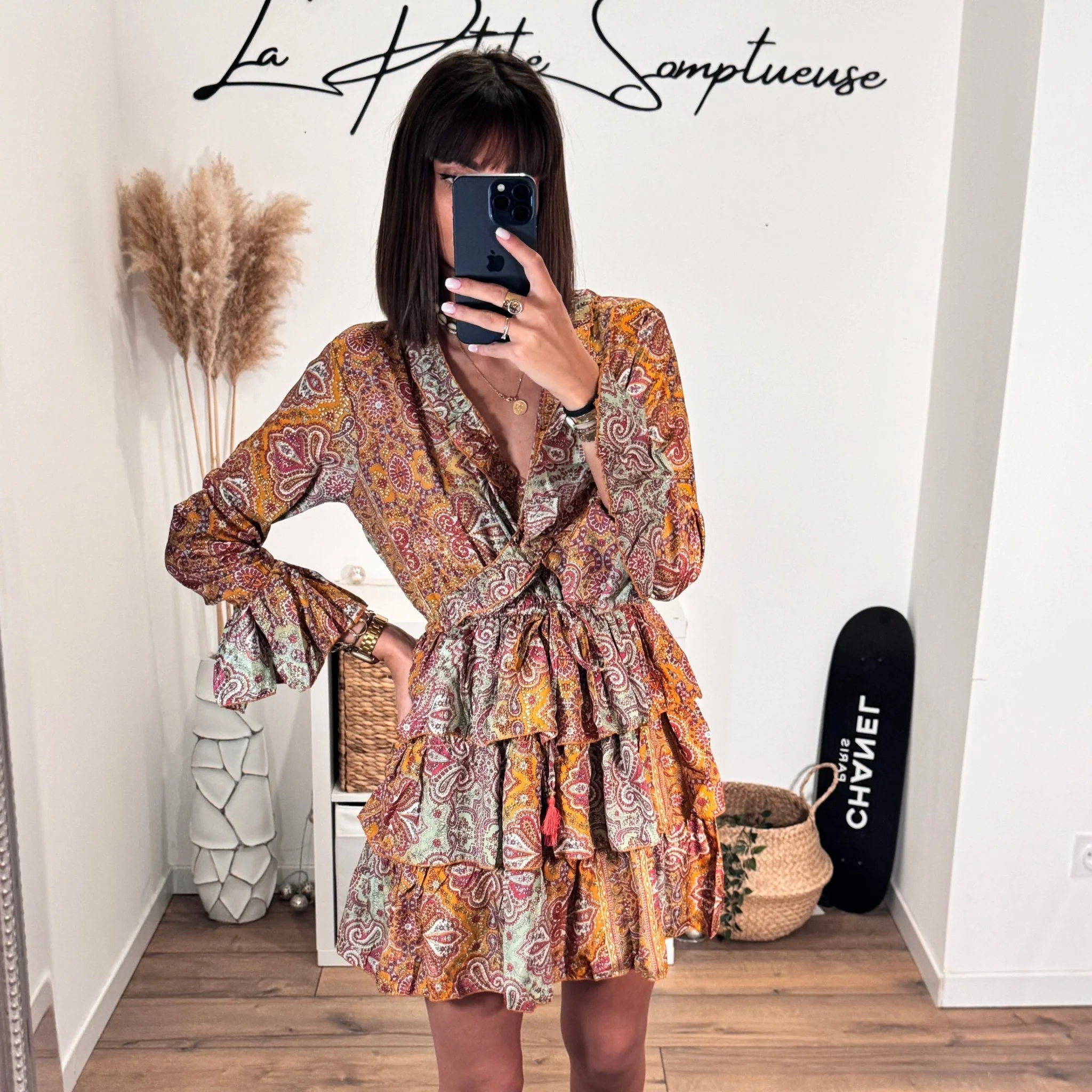 ROBE COURTE IMPRIME DAYNA - Image 2