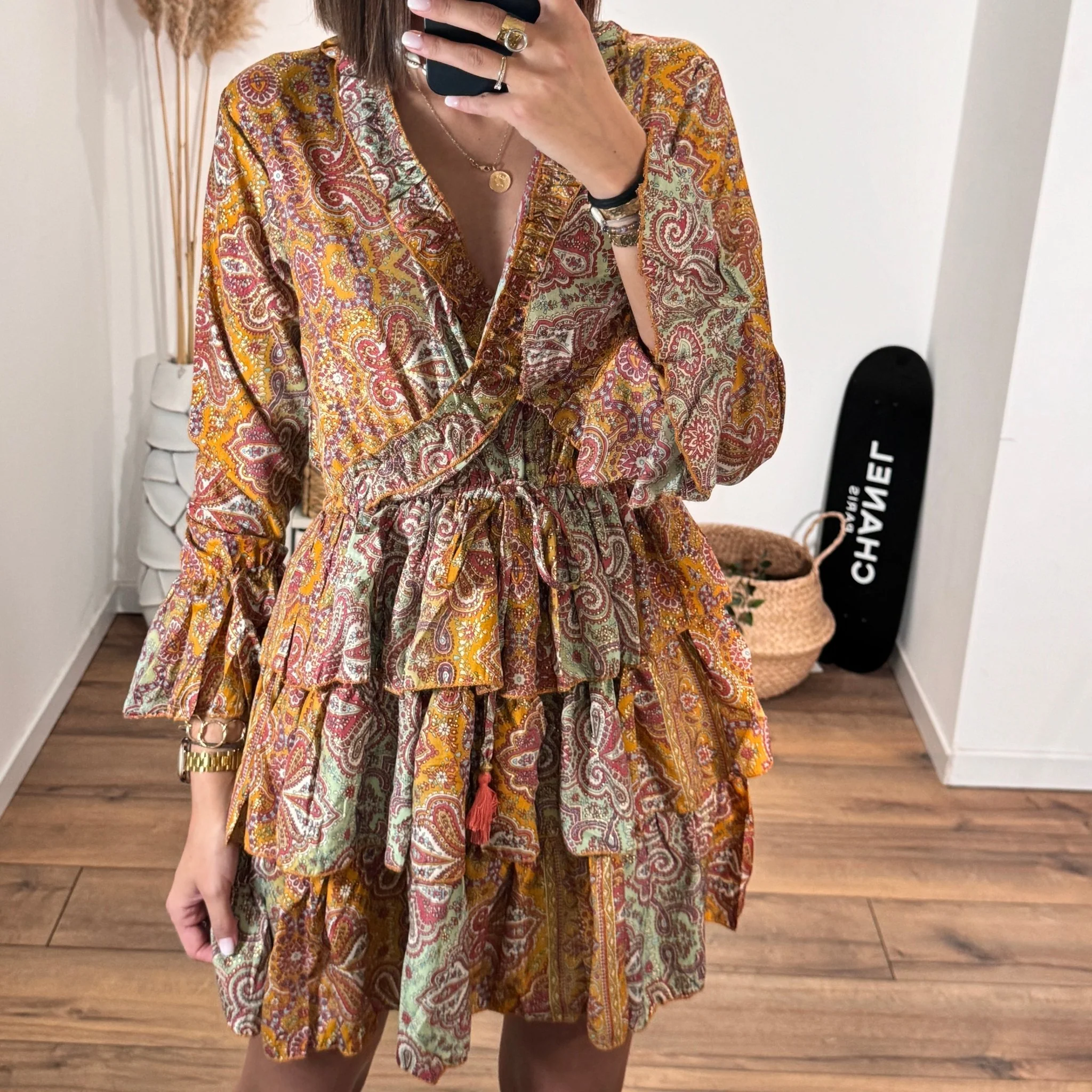ROBE COURTE IMPRIME DAYNA - Image 3