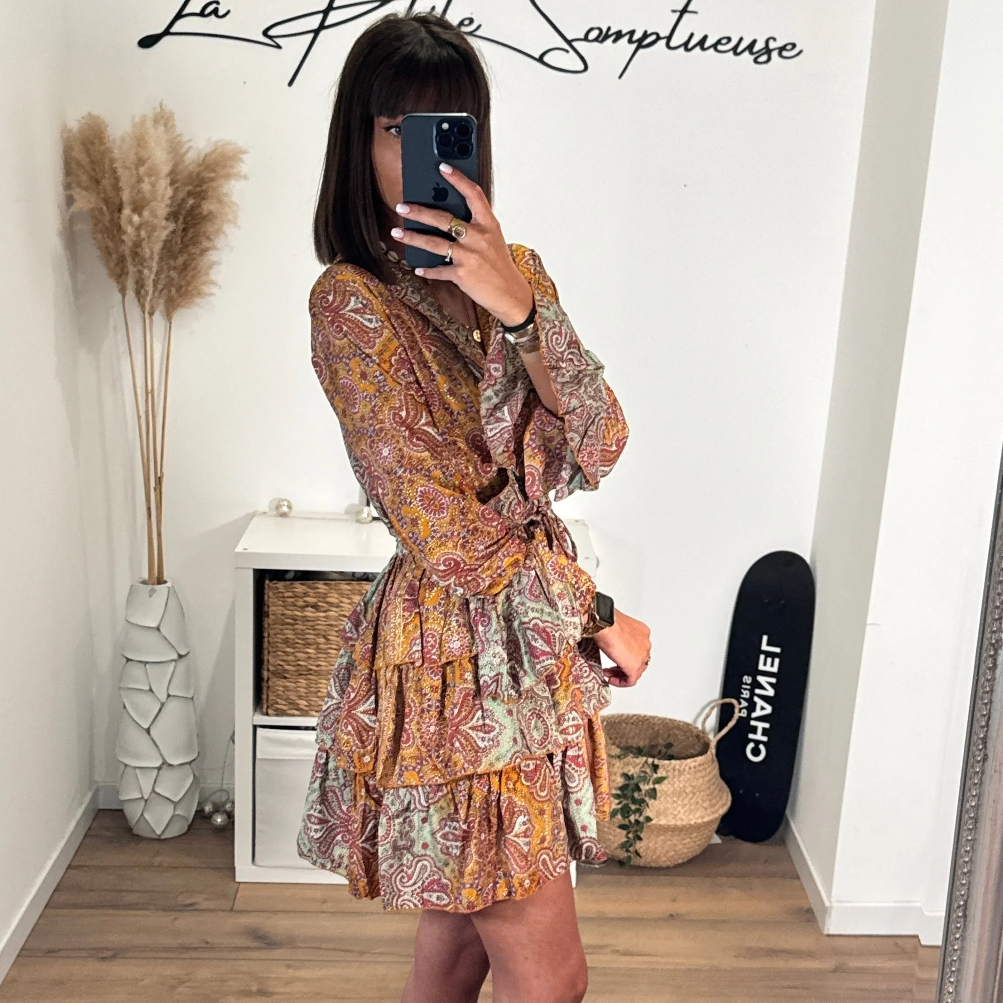 ROBE COURTE IMPRIME DAYNA - Image 6