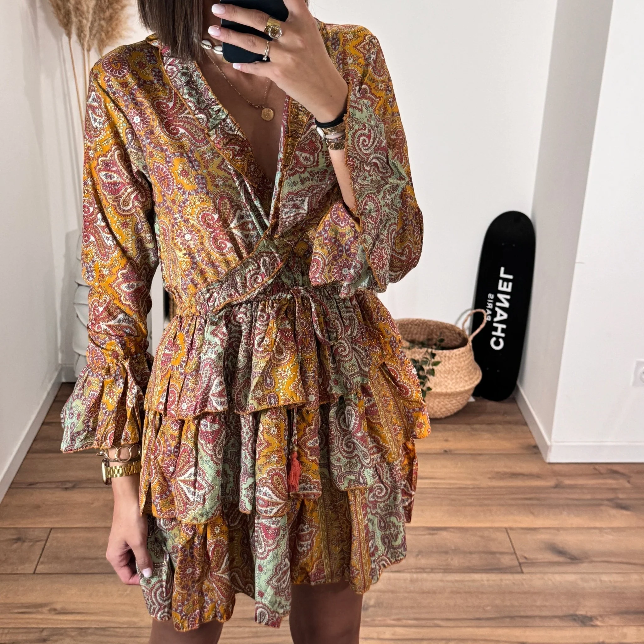 ROBE COURTE IMPRIME DAYNA - Image 7