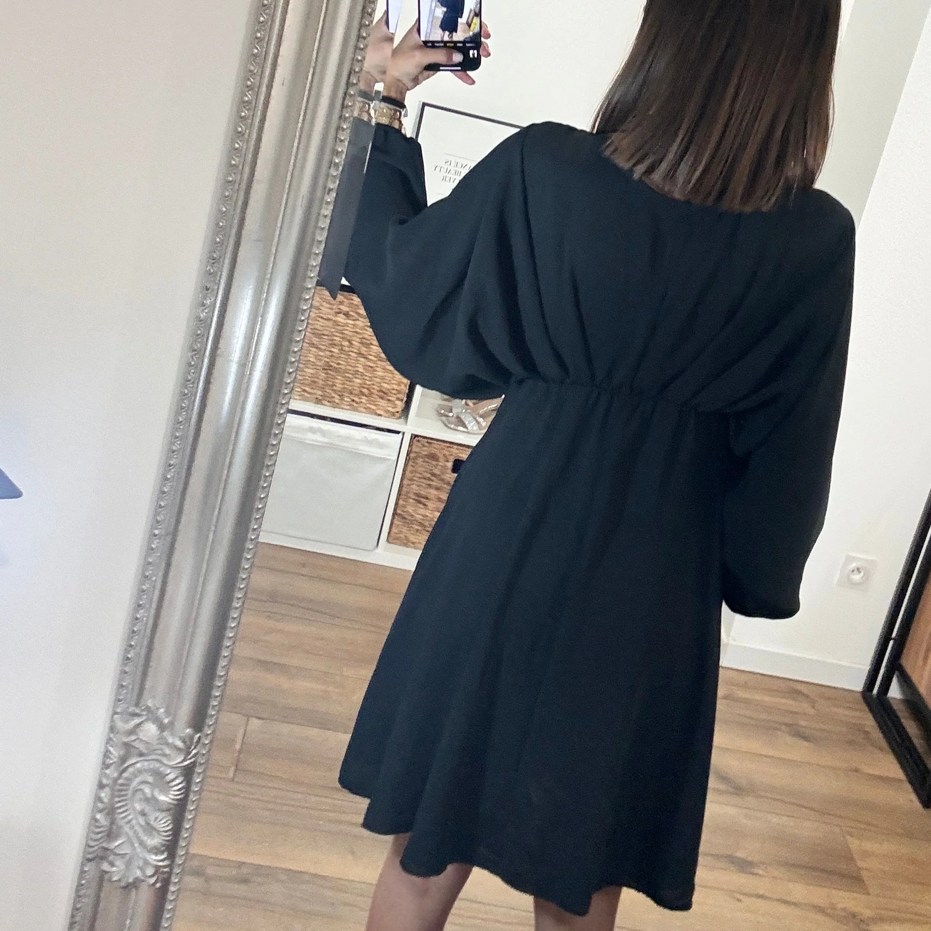 ROBE COURTE NOIRE DOMITILLE - Image 4