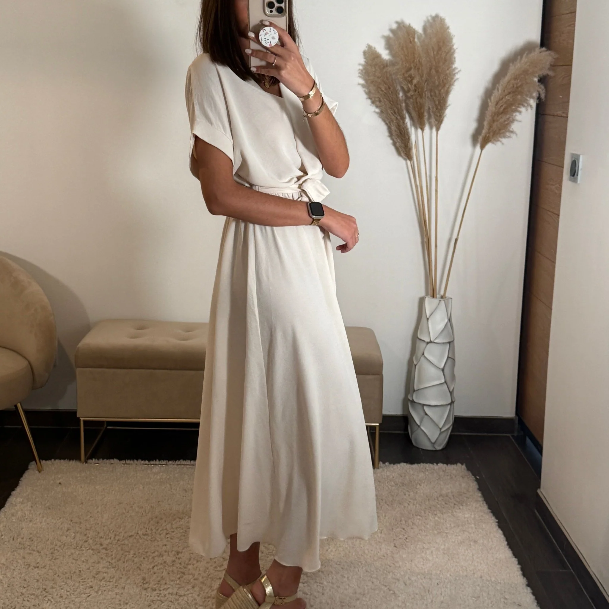 ROBE ECRU CHLOE - Image 3
