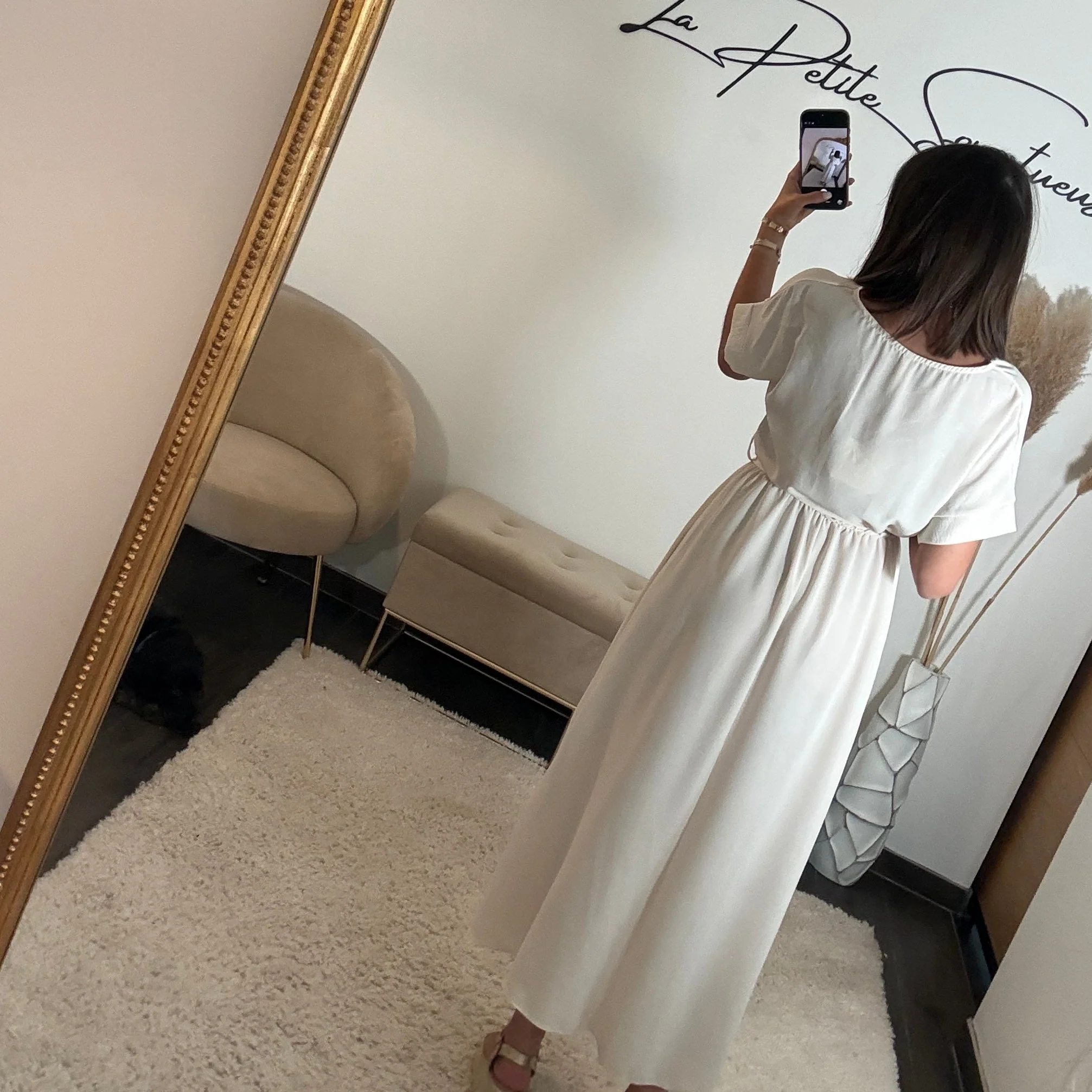 ROBE ECRU CHLOE - Image 4