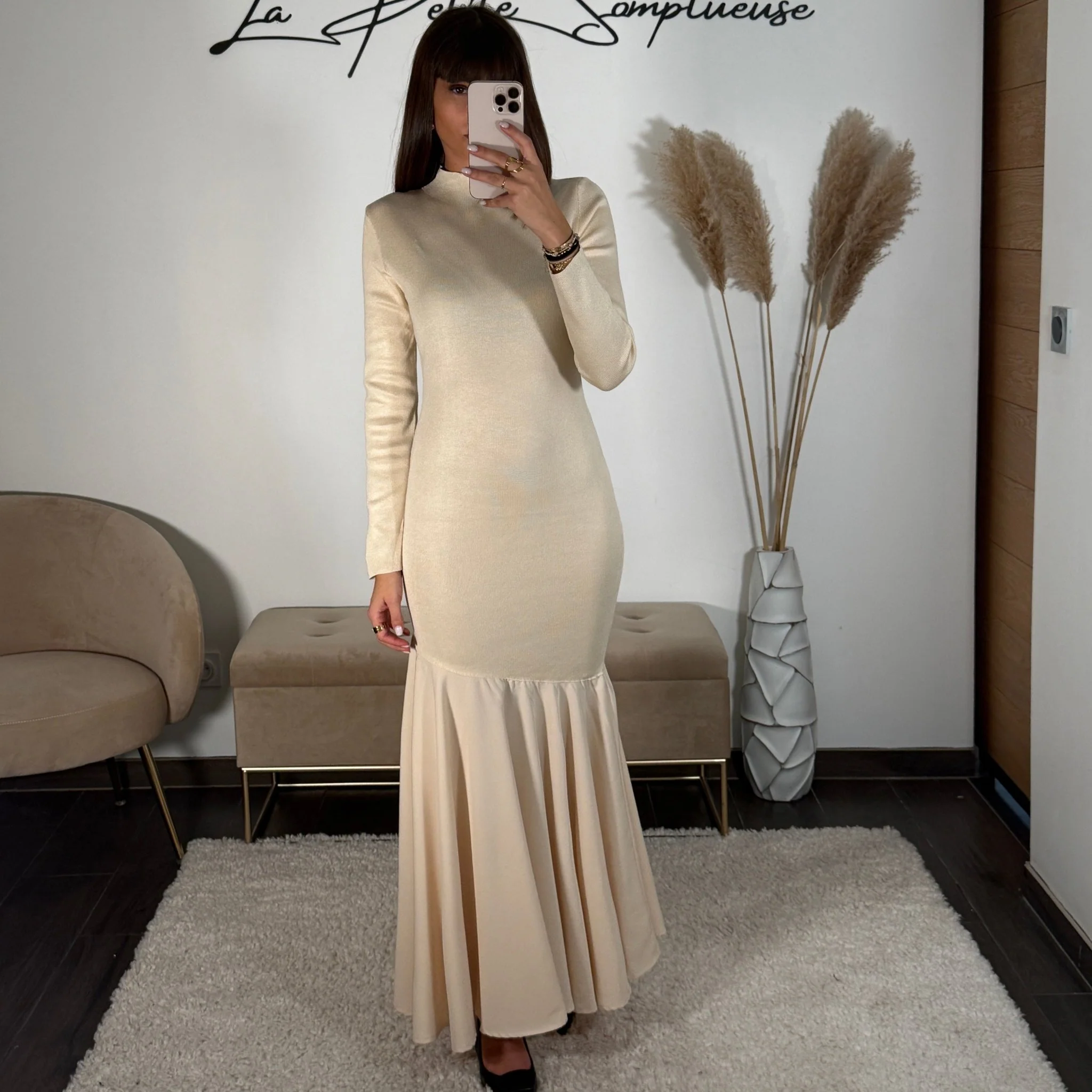 ROBE ECRU DAPHNE