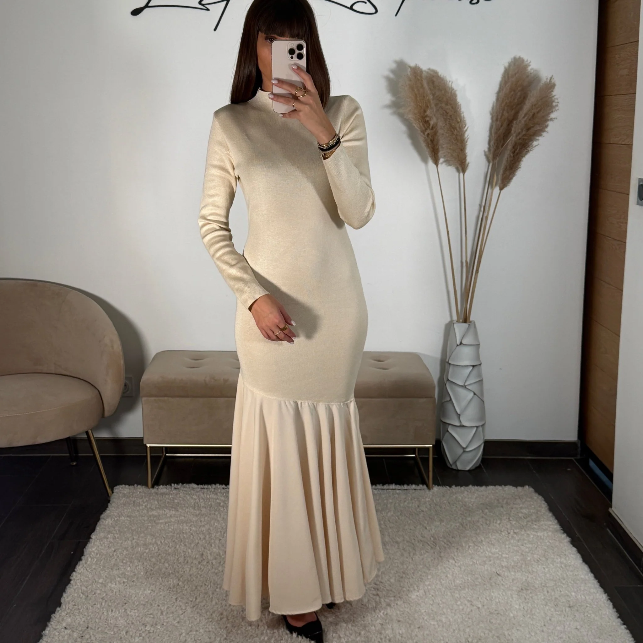 ROBE ECRU DAPHNE - Image 3