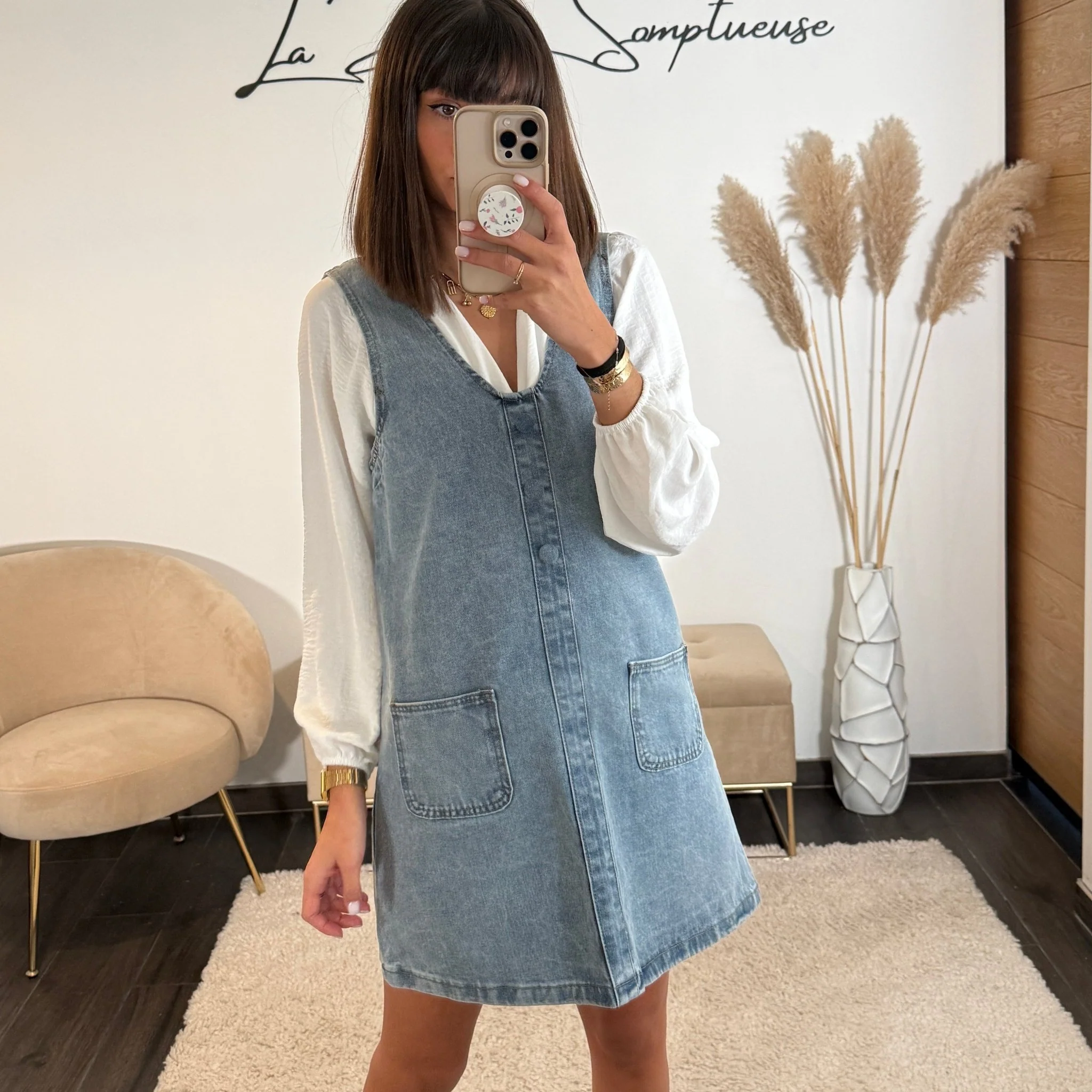 ROBE EN JEAN COLINE