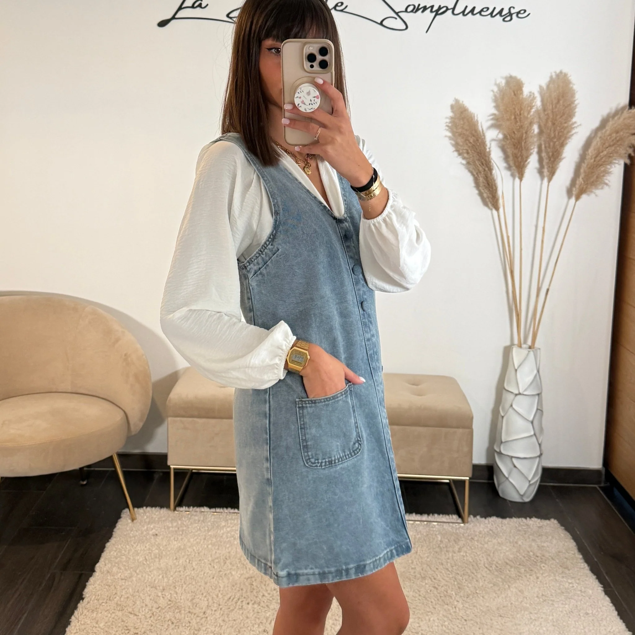 ROBE EN JEAN COLINE - Image 2