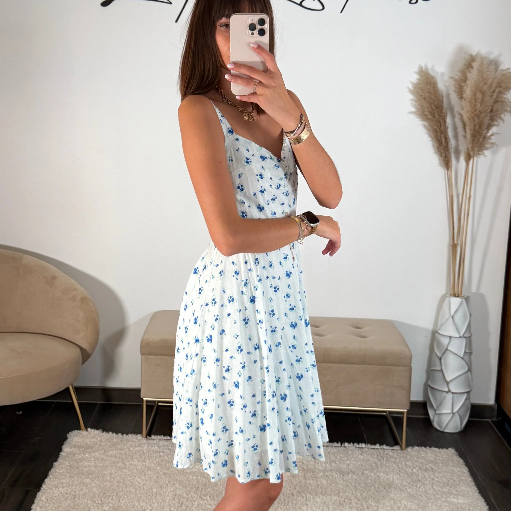 ROBE FLEURIE MINTY - Image 2