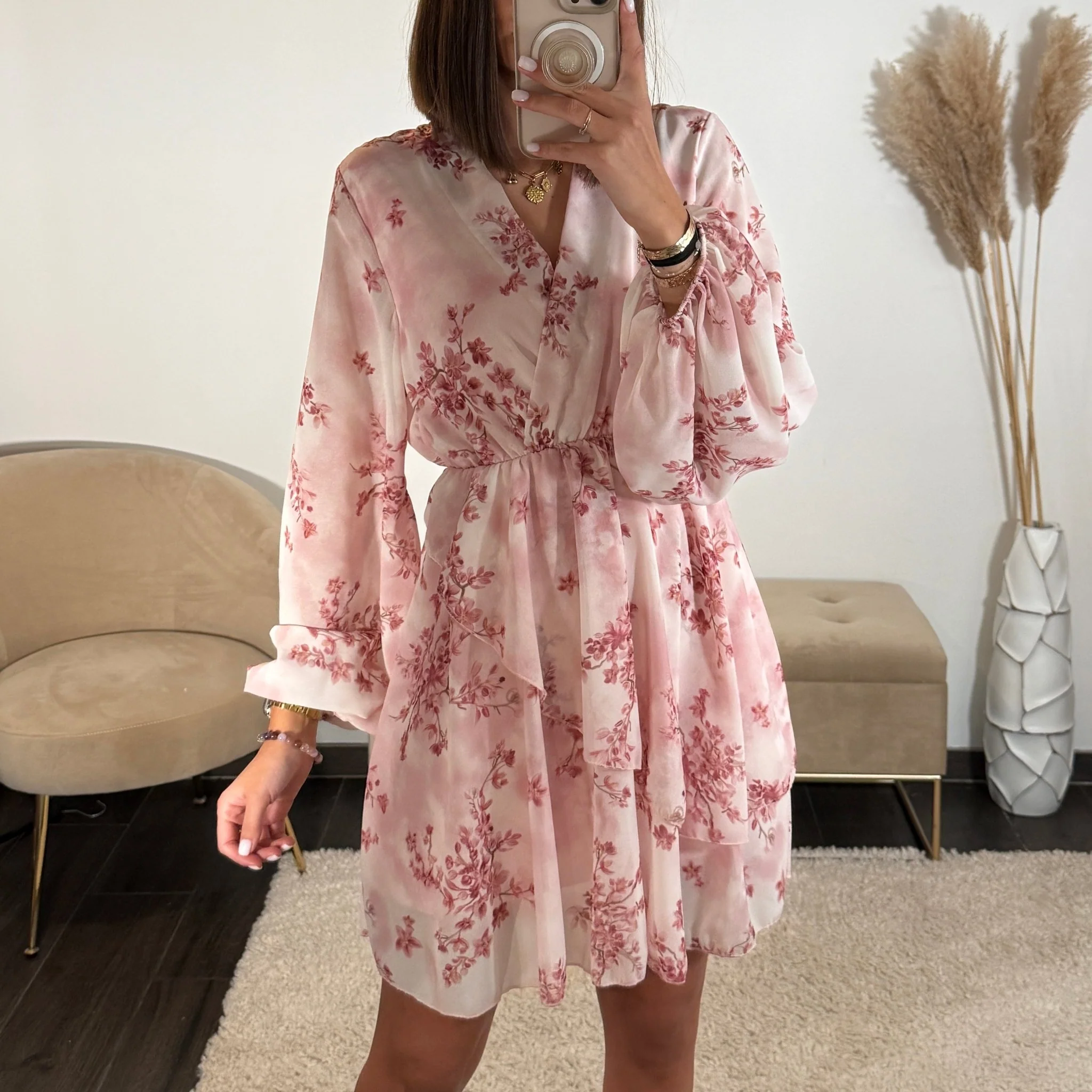 ROBE FLEURIE ROSE SELIA - Image 2