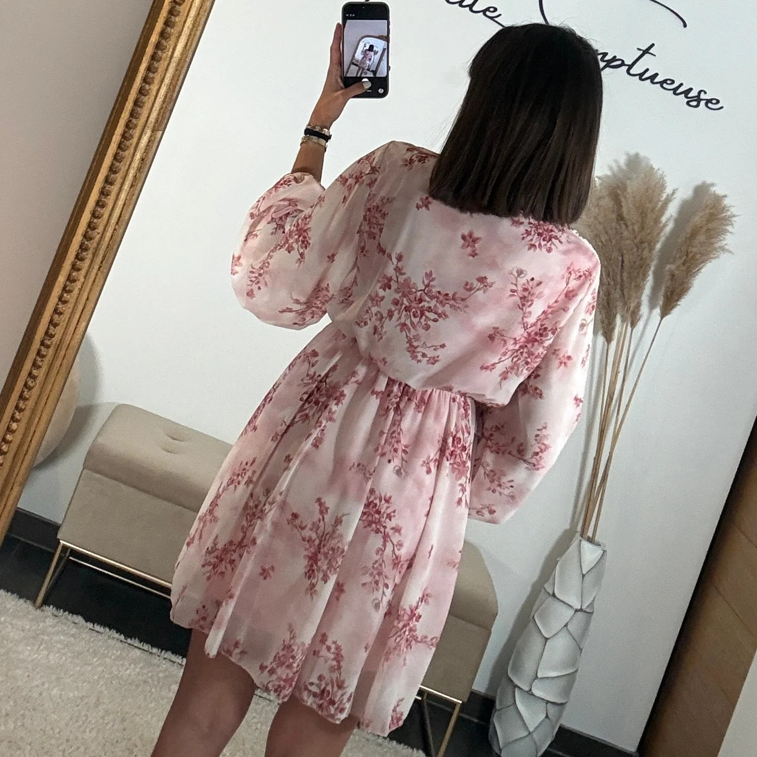 ROBE FLEURIE ROSE SELIA - Image 4