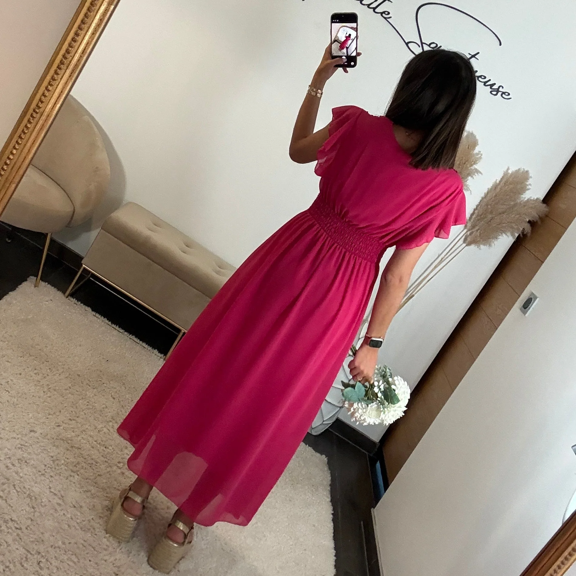 ROBE FUCHSIA ALICIA - Image 3
