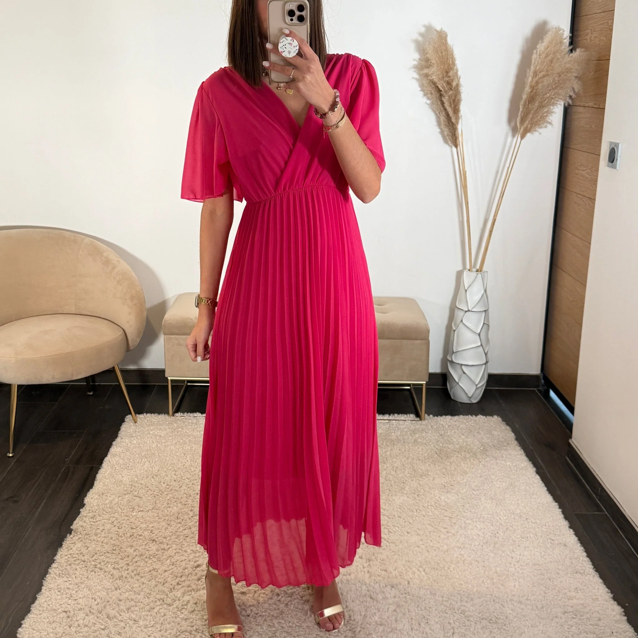 ROBE FUCHSIA FLORIA - Image 2