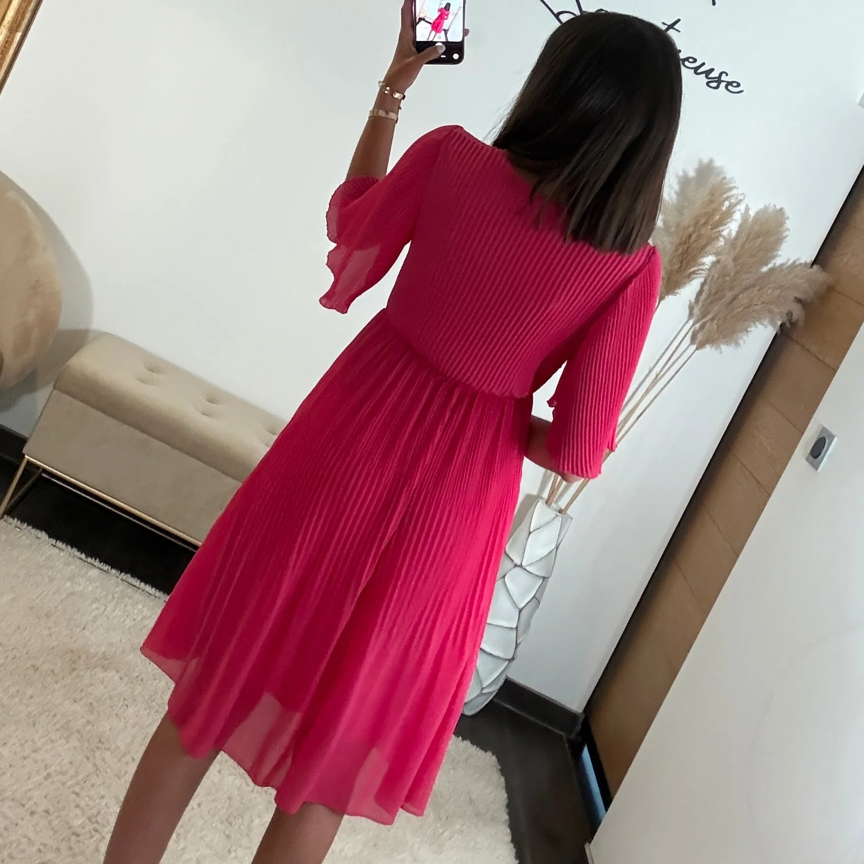 ROBE FUCHSIA HILONA - Image 3