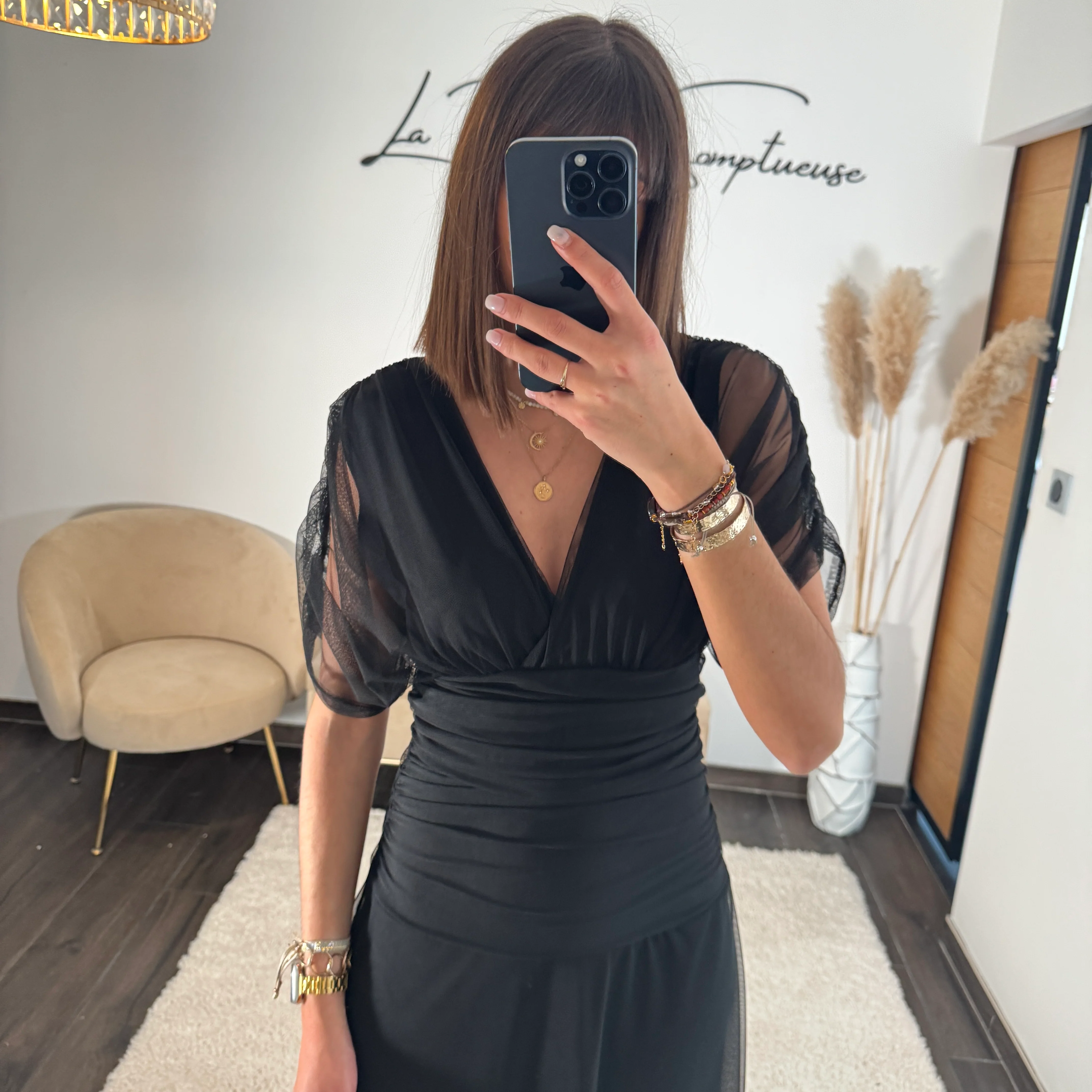 ROBE GARANCE NOIR - Image 2