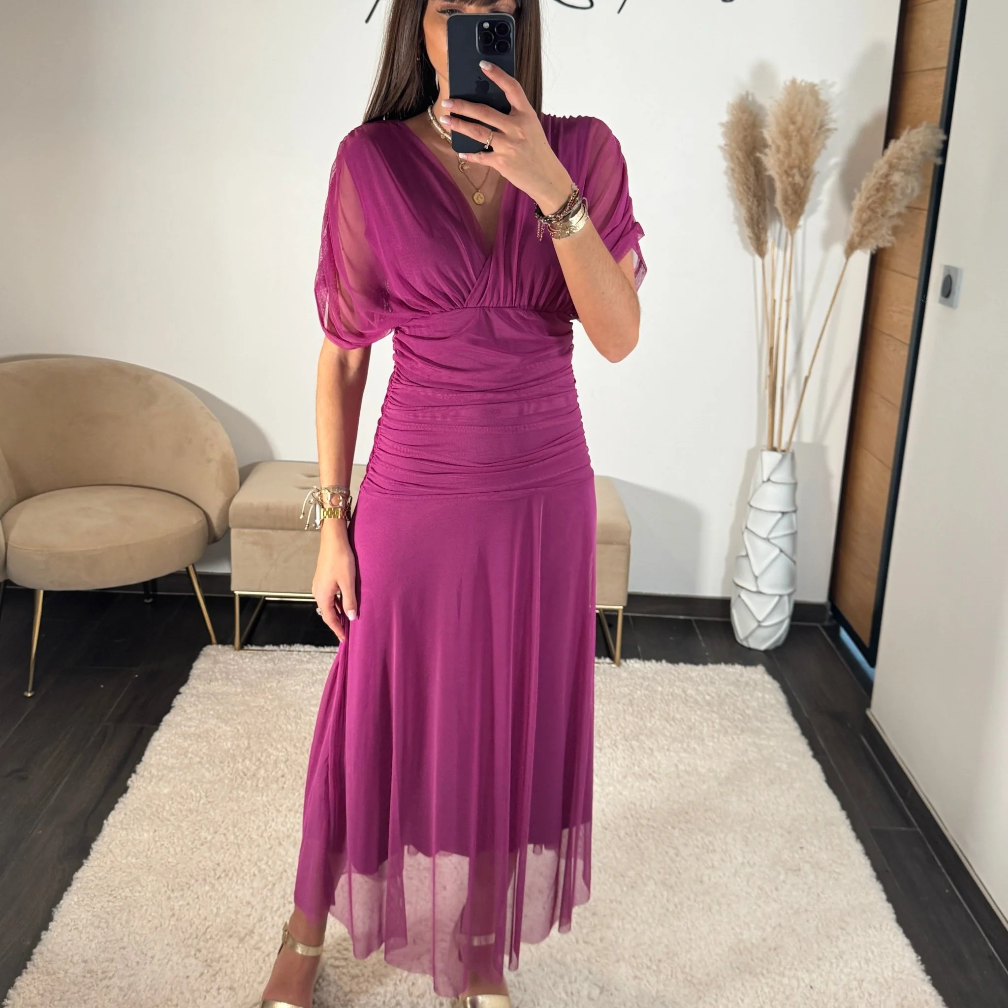 ROBE GARANCE PRUNE - Image 2