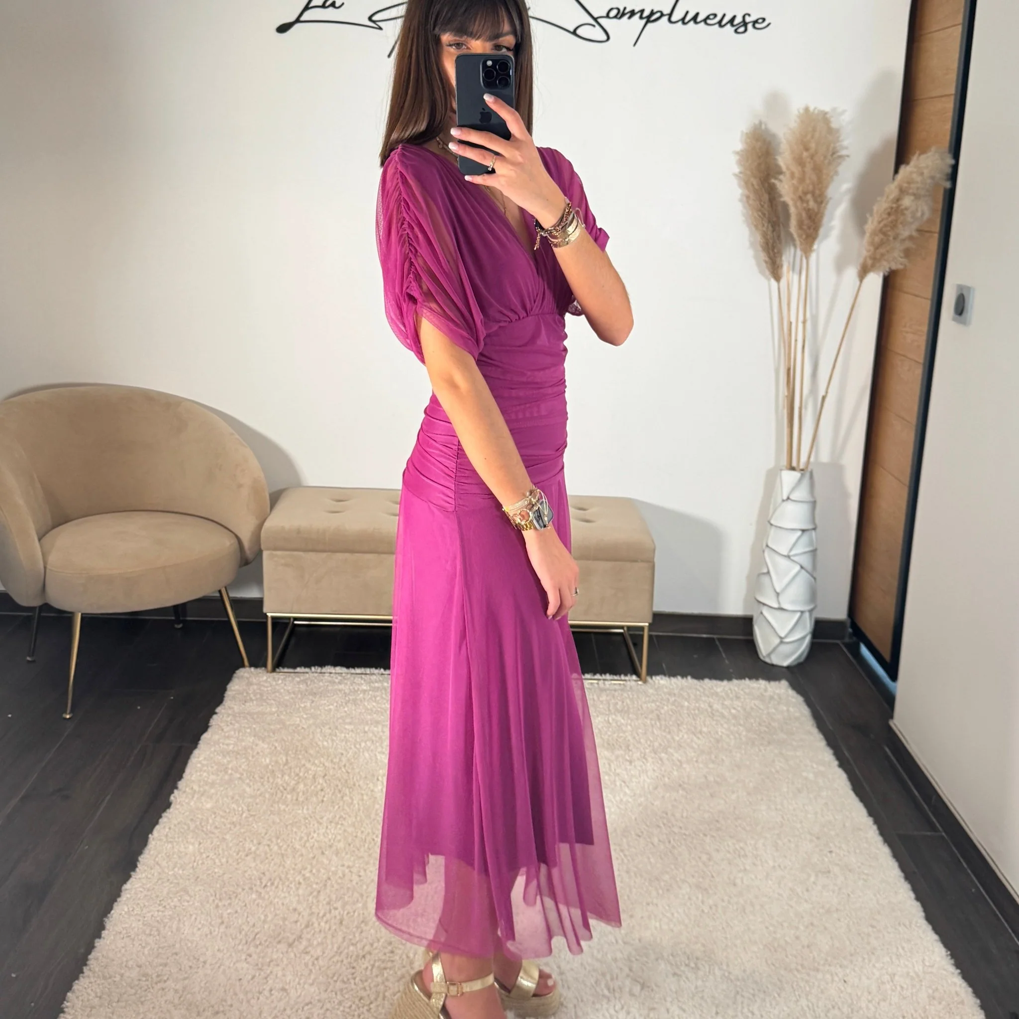 ROBE GARANCE PRUNE - Image 3