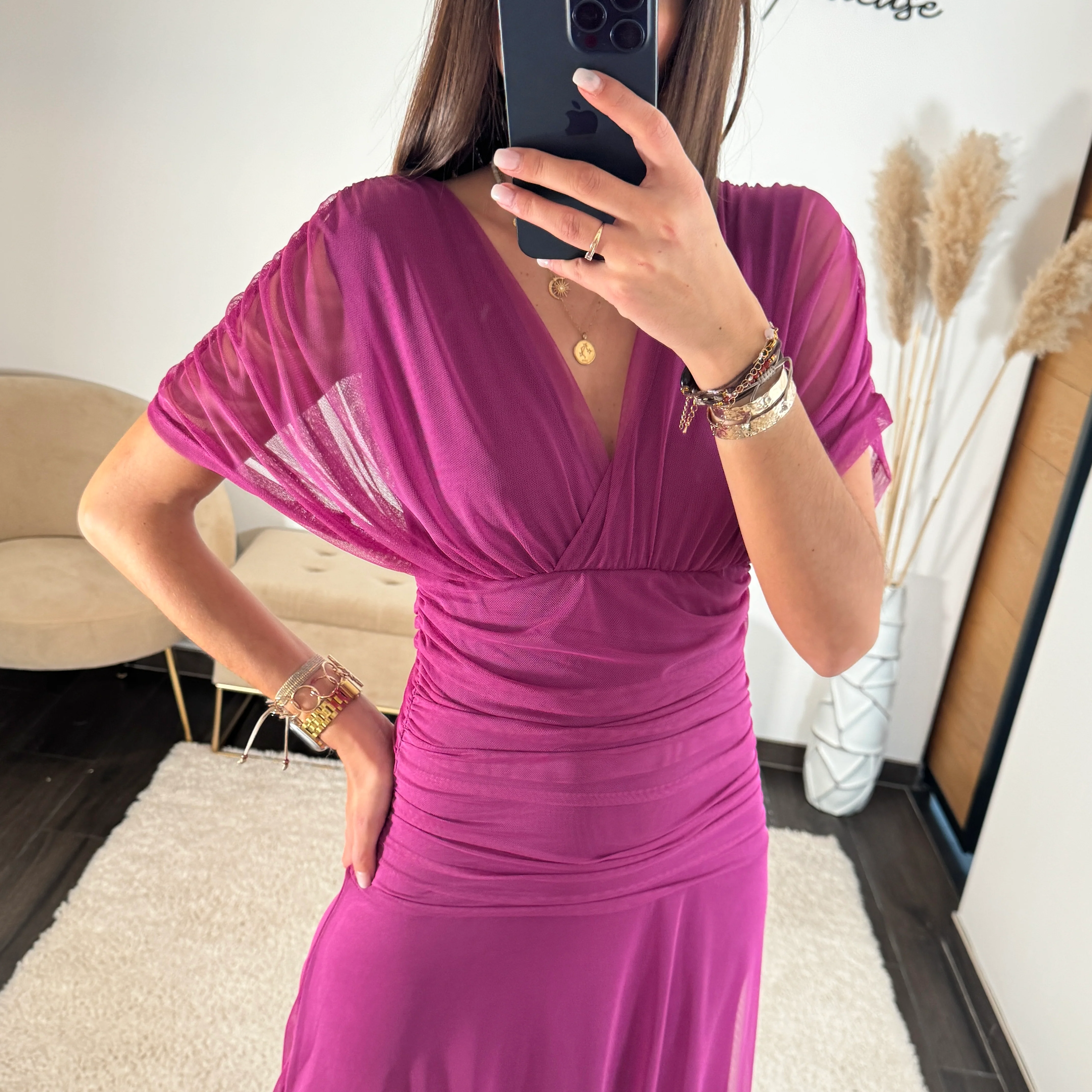 ROBE GARANCE PRUNE - Image 4