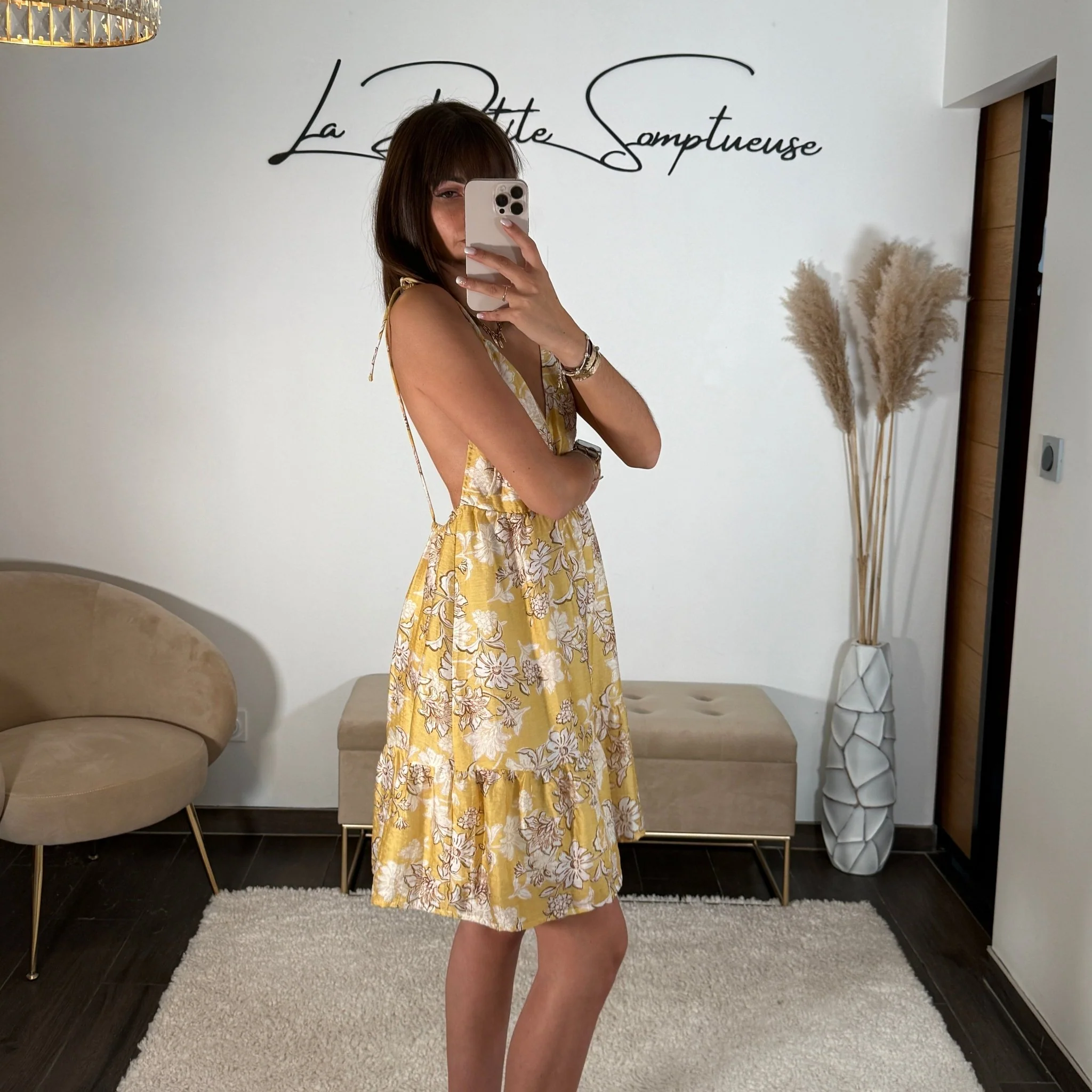 ROBE JAUNE MYLENE - Image 2