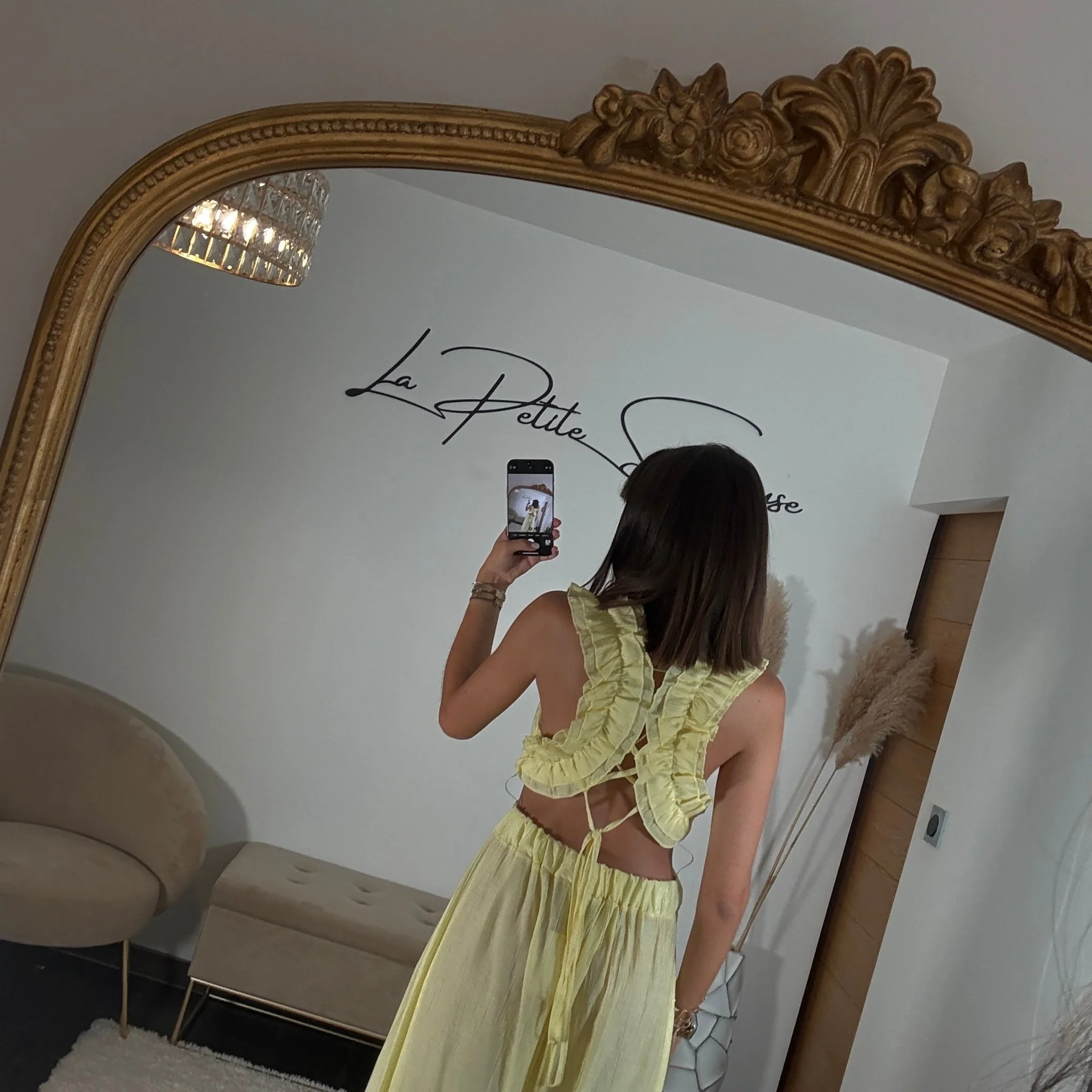 ROBE JAUNE SANDRA - Image 4