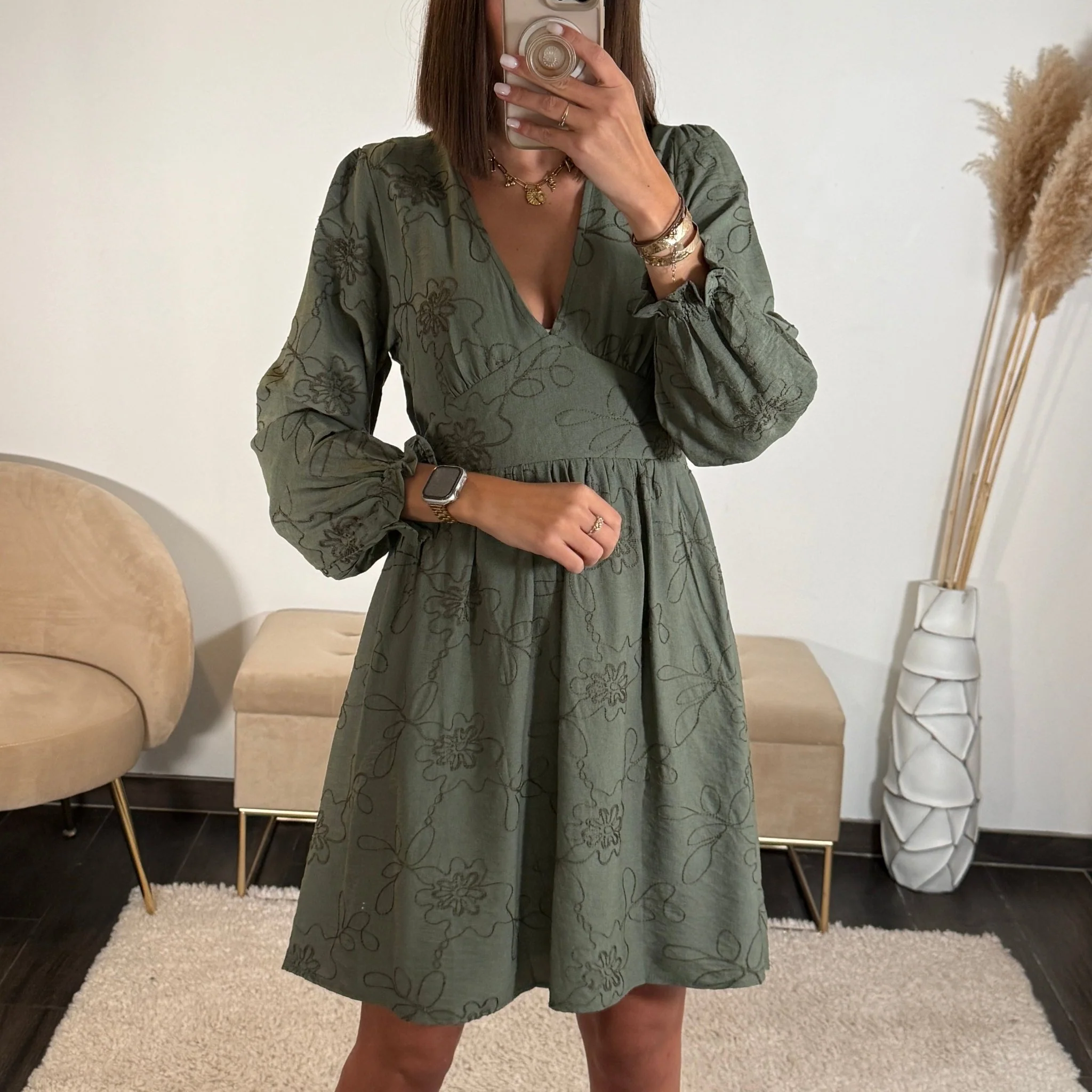 ROBE KAKI ALEXANDRA - Image 2
