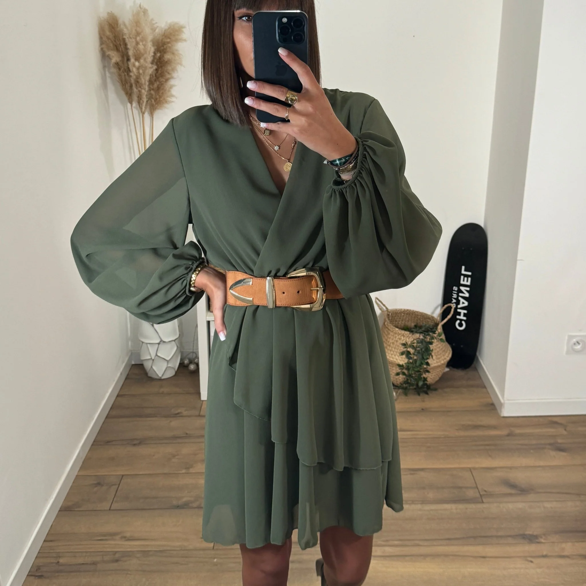 ROBE KAKI ARIANA - Image 6