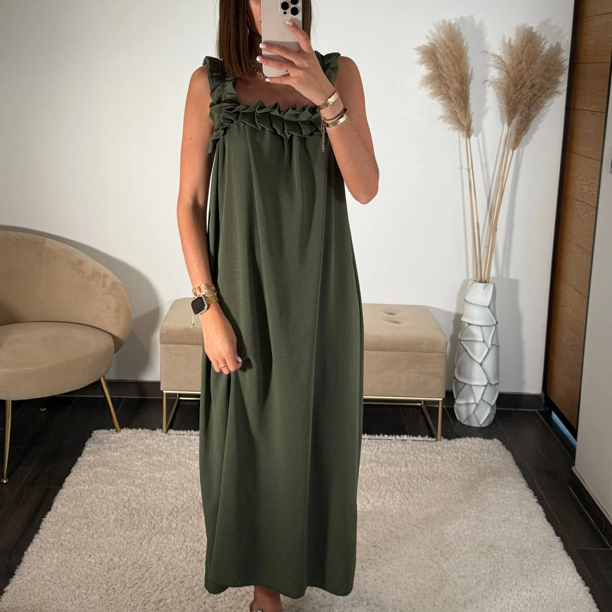 ROBE KAKI TANIA