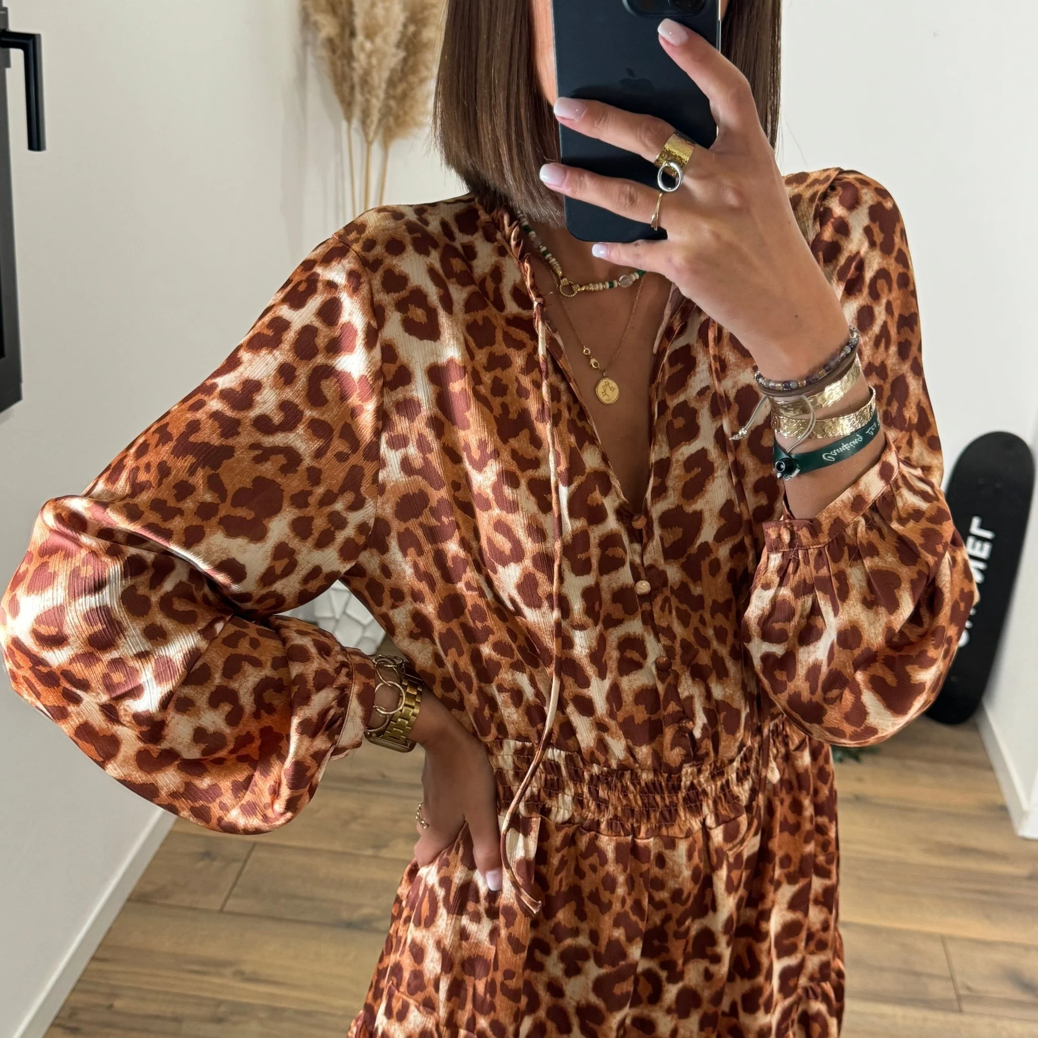 ROBE LÉOPARD CHLOE - Image 5