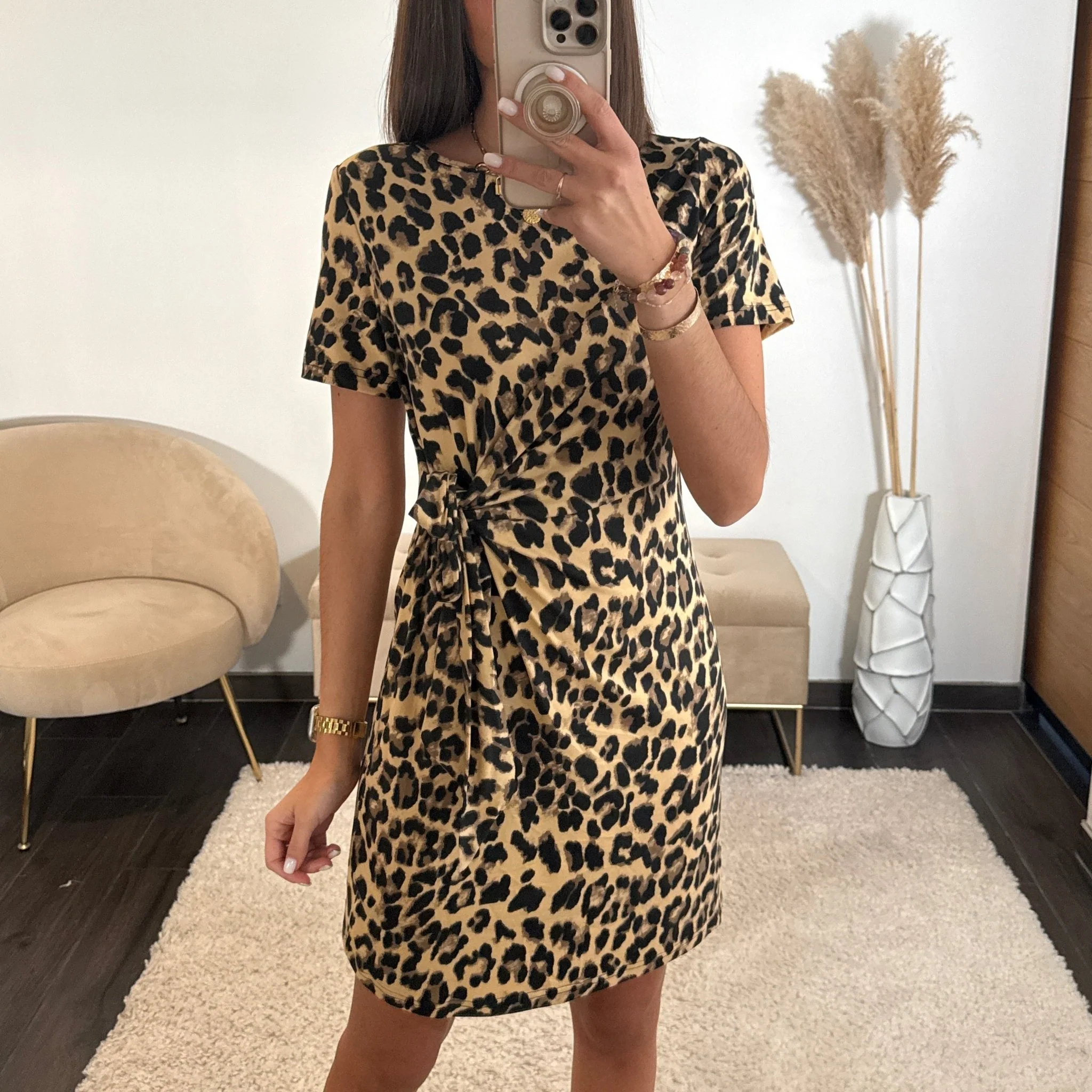 ROBE LEOPARD SUZIE
