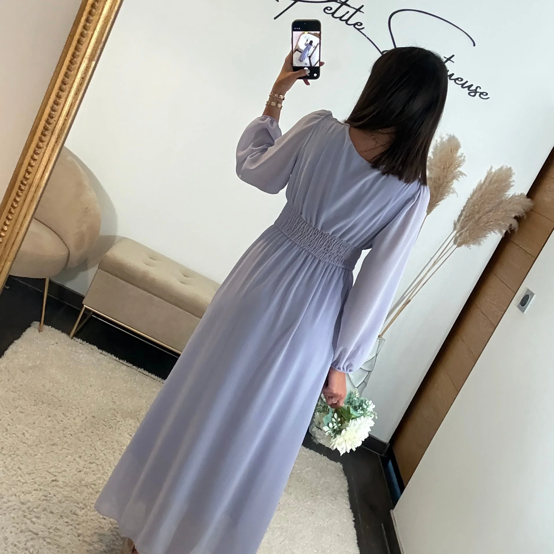 ROBE LILAS FLUIDE MARTA - Image 3