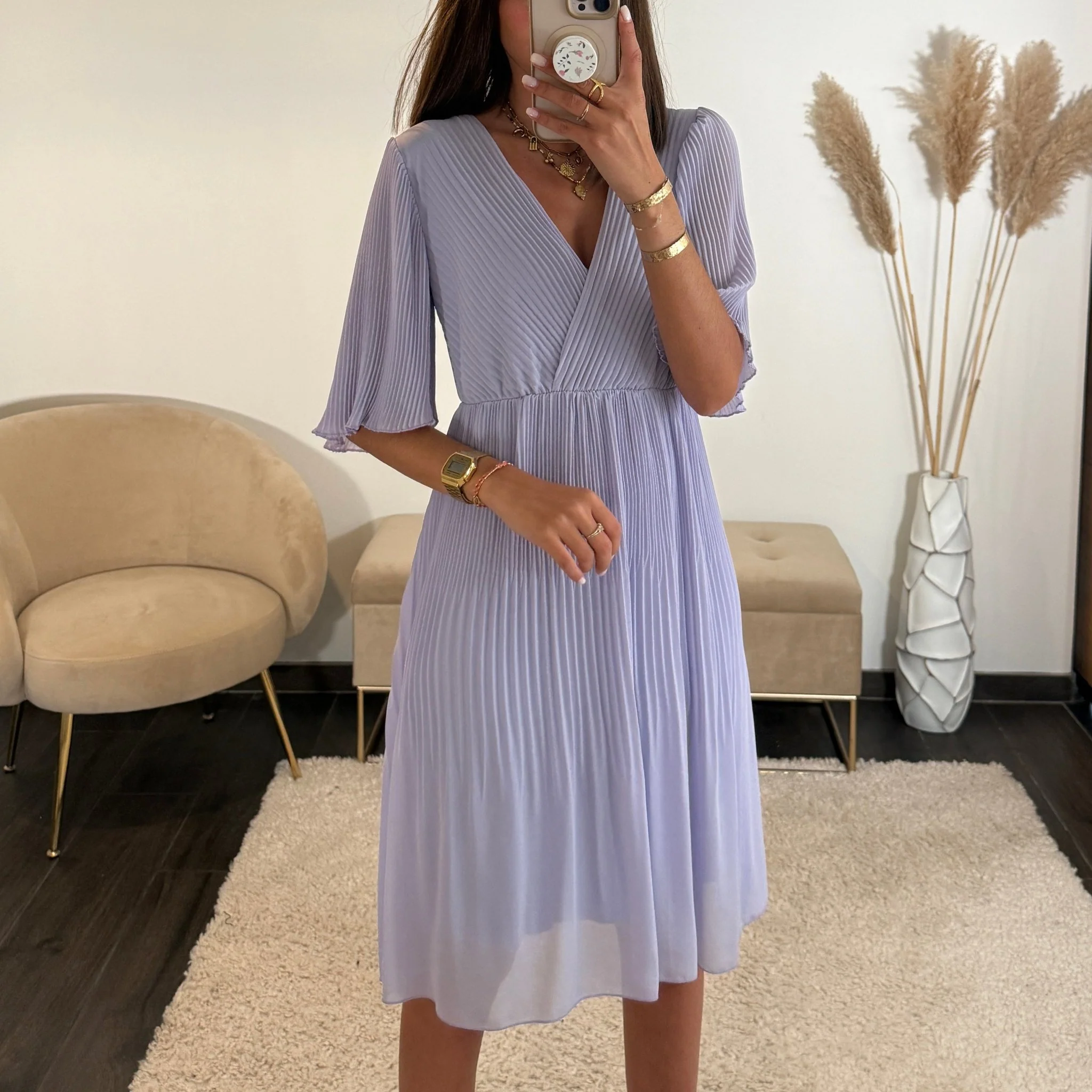 ROBE LILAS HILONA