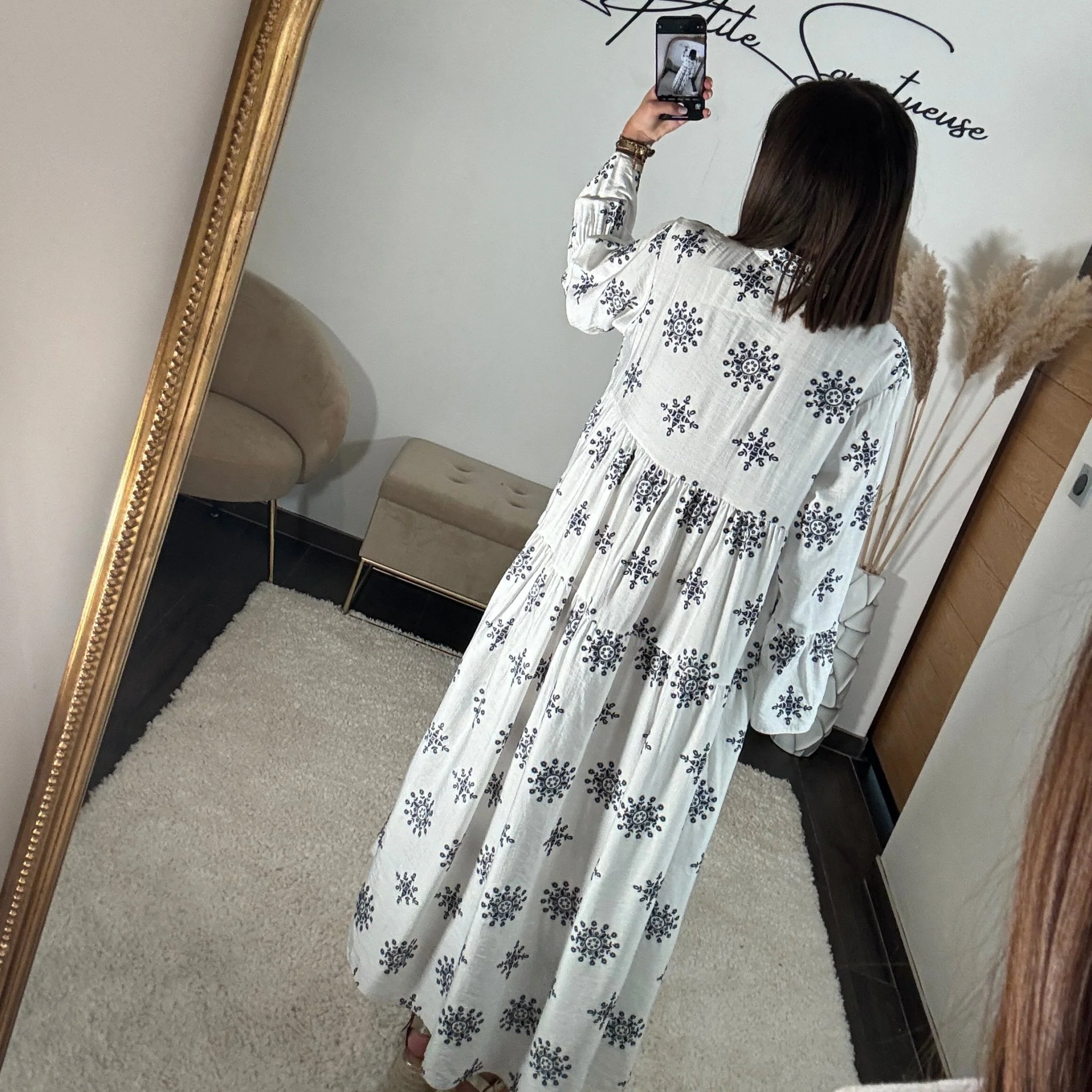 ROBE LONGUE BLANCHE SUNNY - Image 4